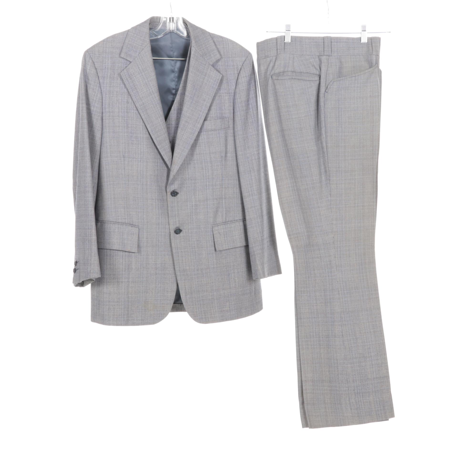 Men's French Tailor of Columbus, OH Three-Piece Suit and Linett Two-Piece Suit