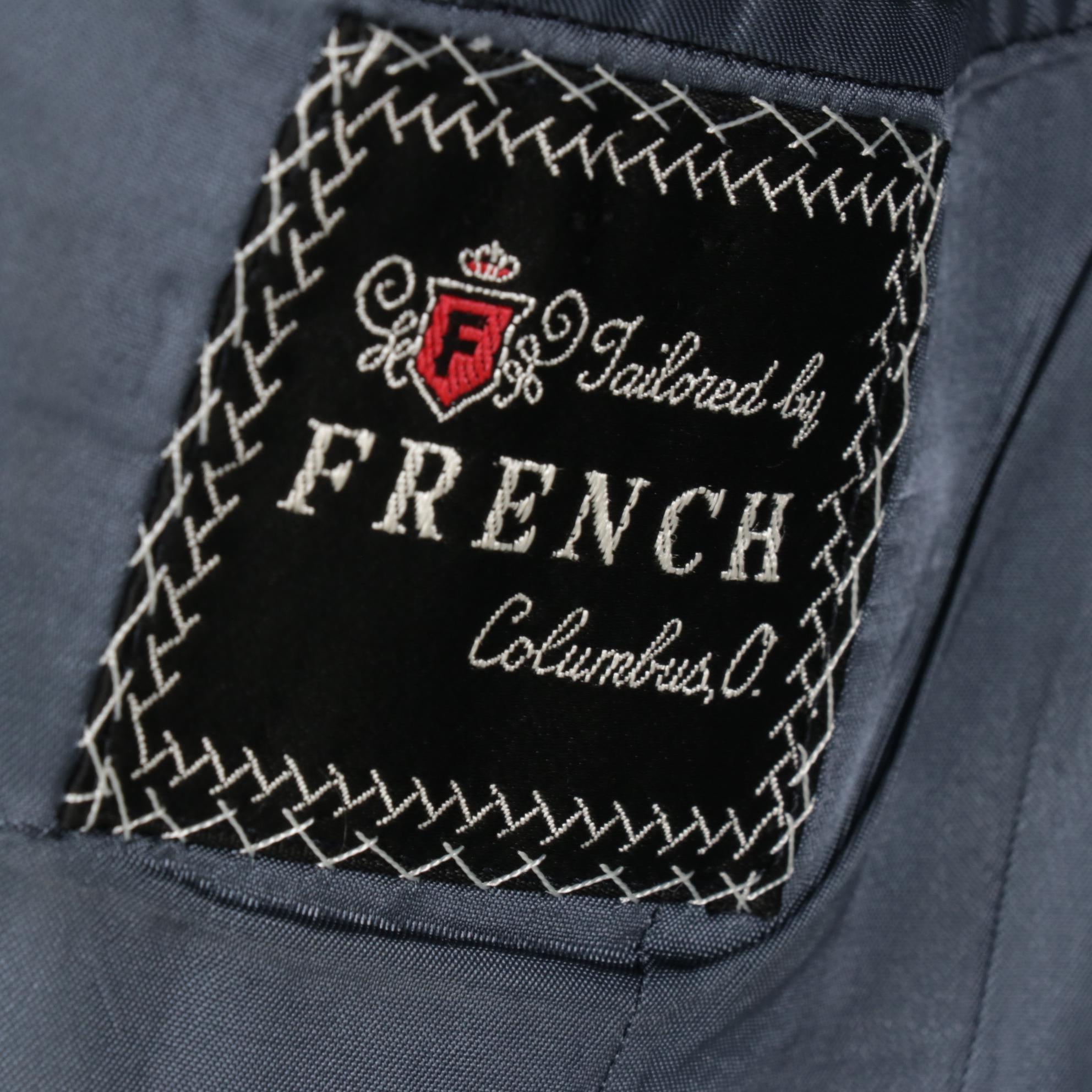 Men's French Tailor of Columbus, OH Three-Piece Suit and Linett Two-Piece Suit