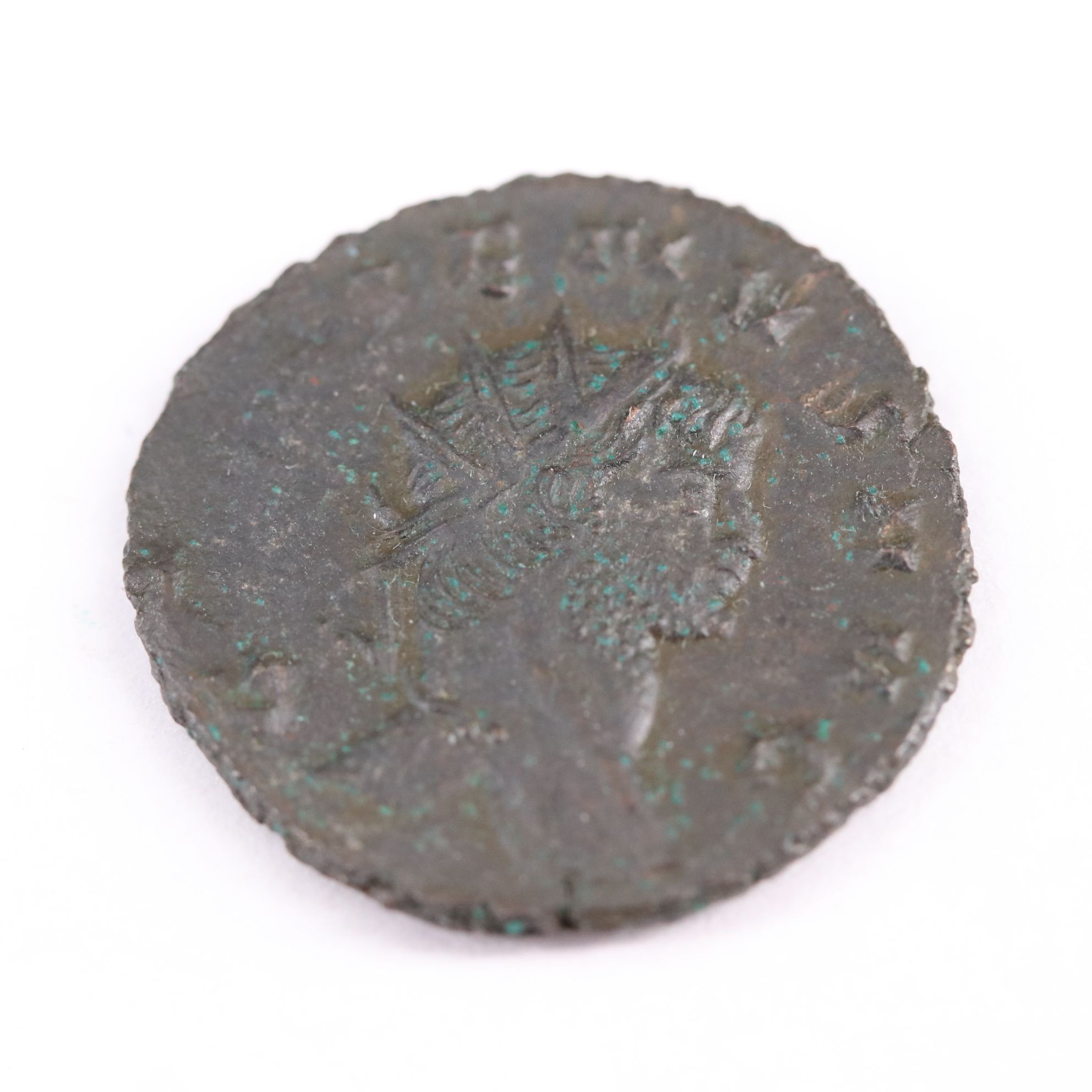 Ancient Roman Imperial Æ Antoninianus Coin of Gallienus, ca. 255 A.D.