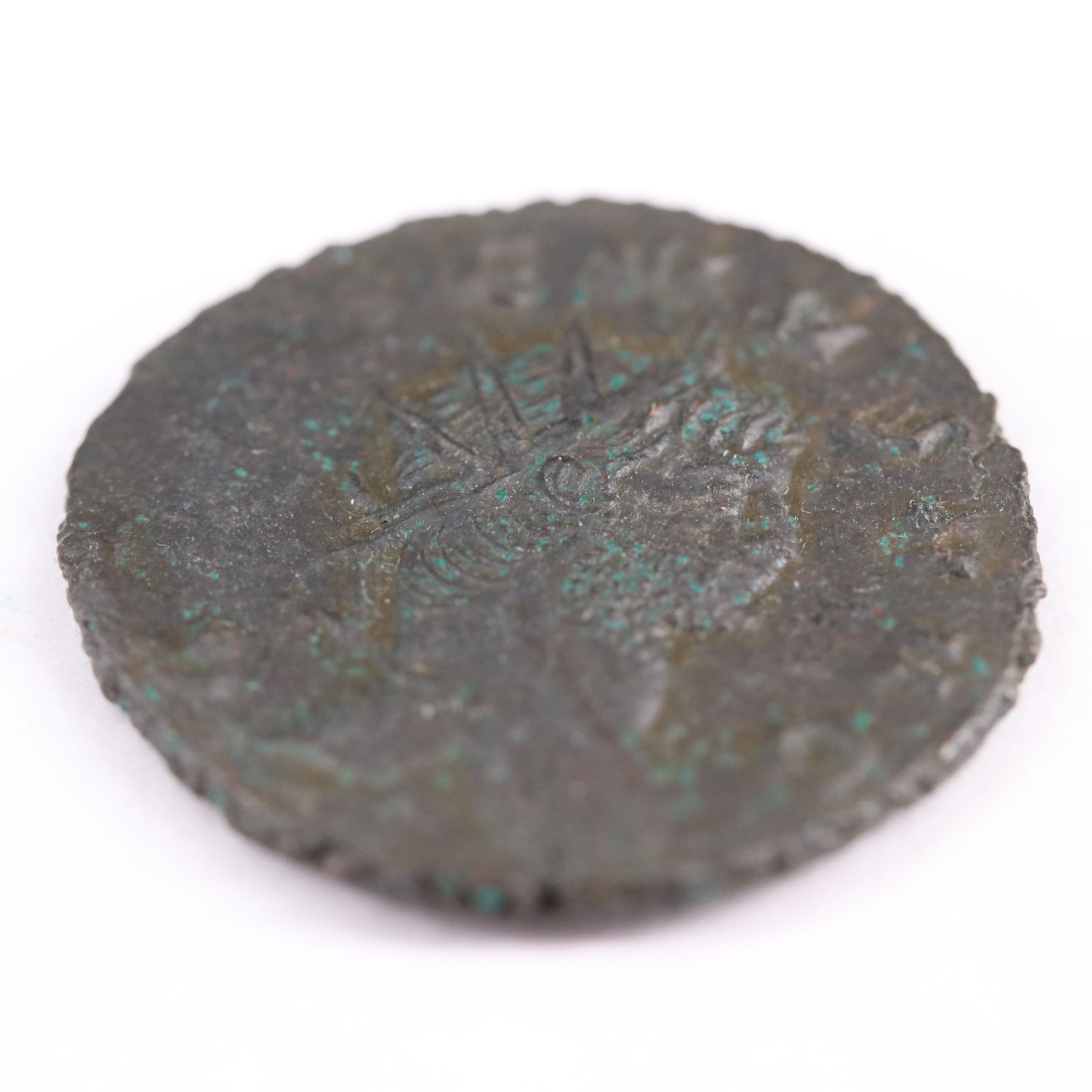 Ancient Roman Imperial Æ Antoninianus Coin of Gallienus, ca. 255 A.D.