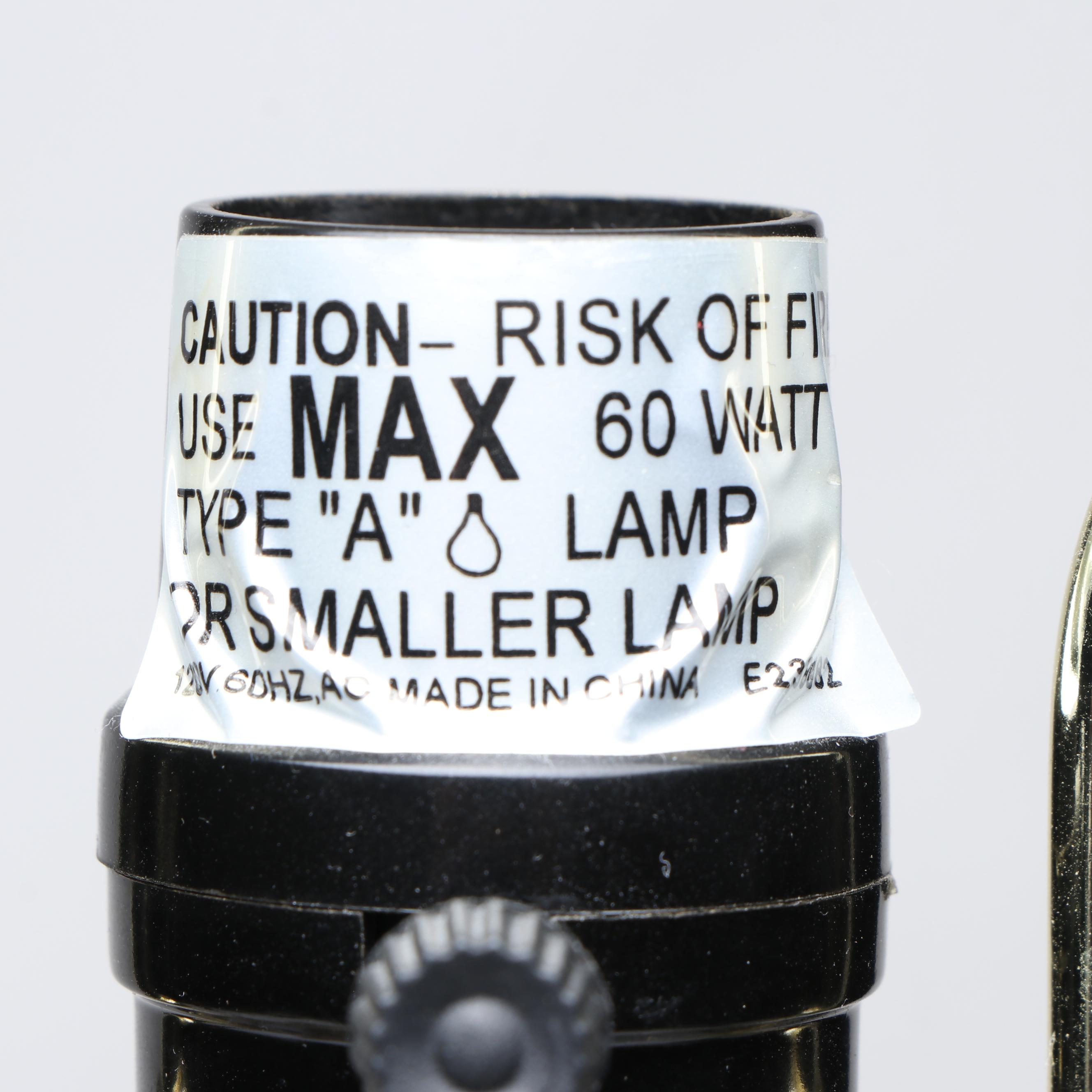 Neoclassical Style Wood Console Table Lamps with Silk Shades