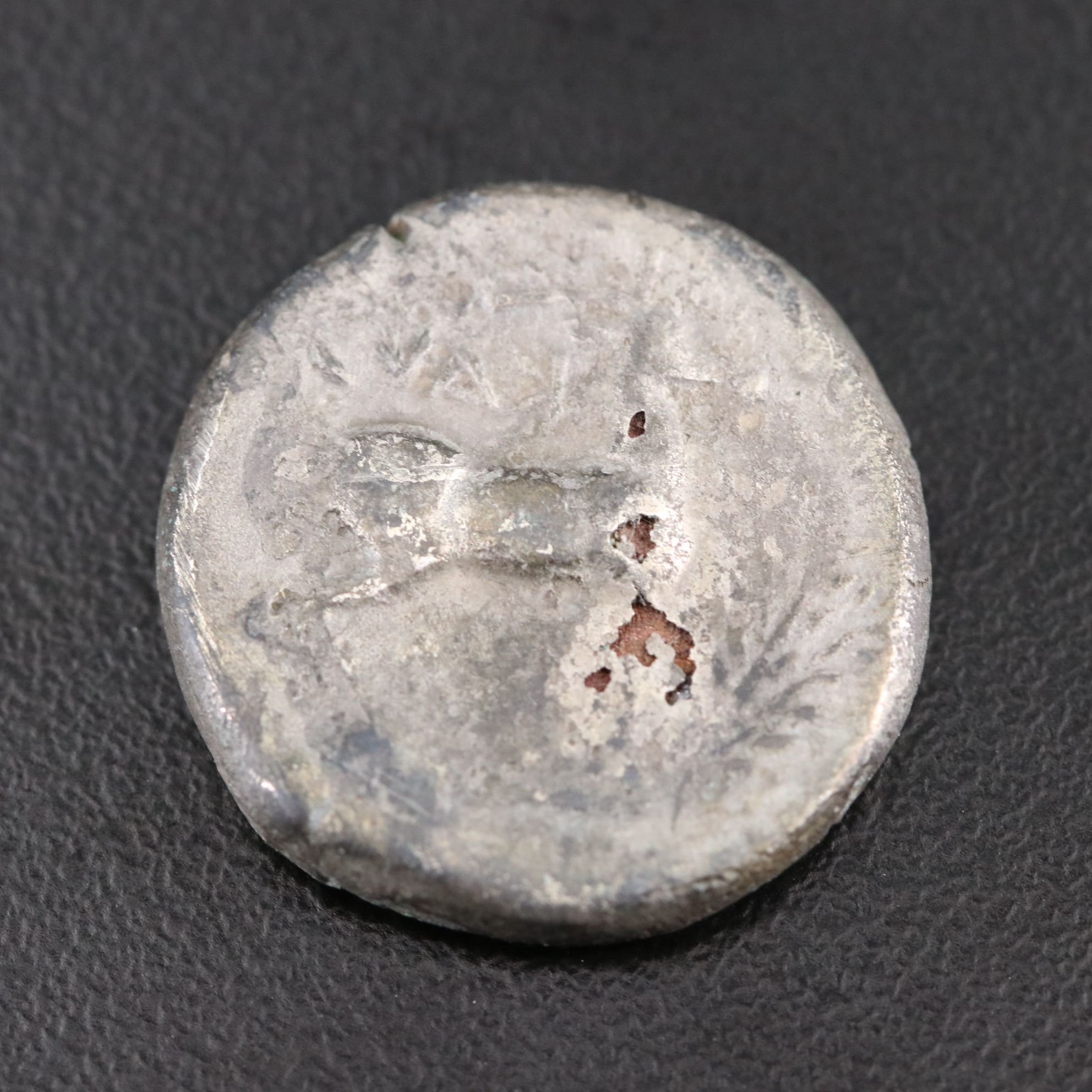 Ancient Kaulonia, Bruttium AR Fourrée Stater Coin, ca. 450 B.C.