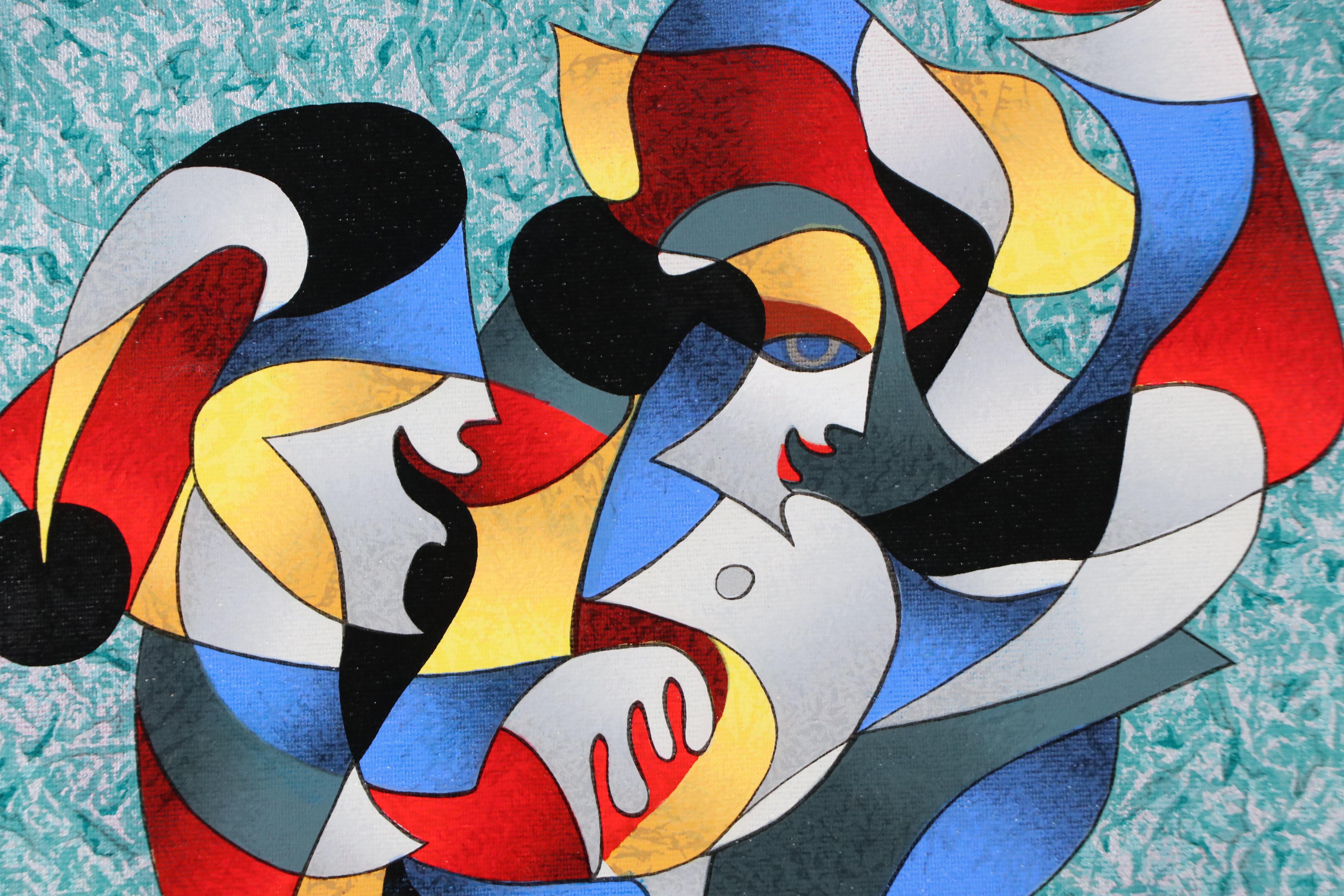 Anatole Krasnyansky Serigraph "Dancing a Jig II"