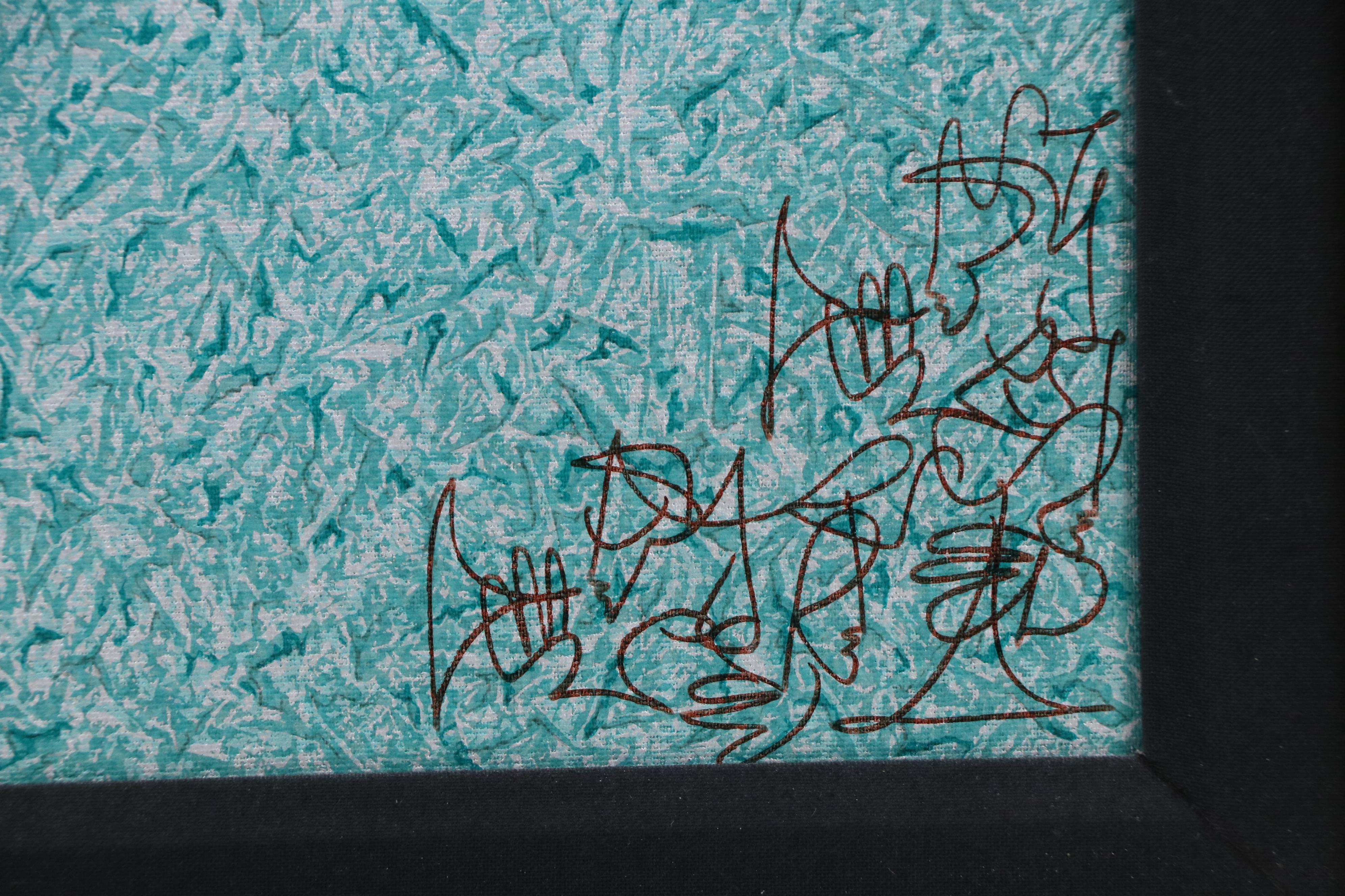 Anatole Krasnyansky Serigraph "Dancing a Jig II"