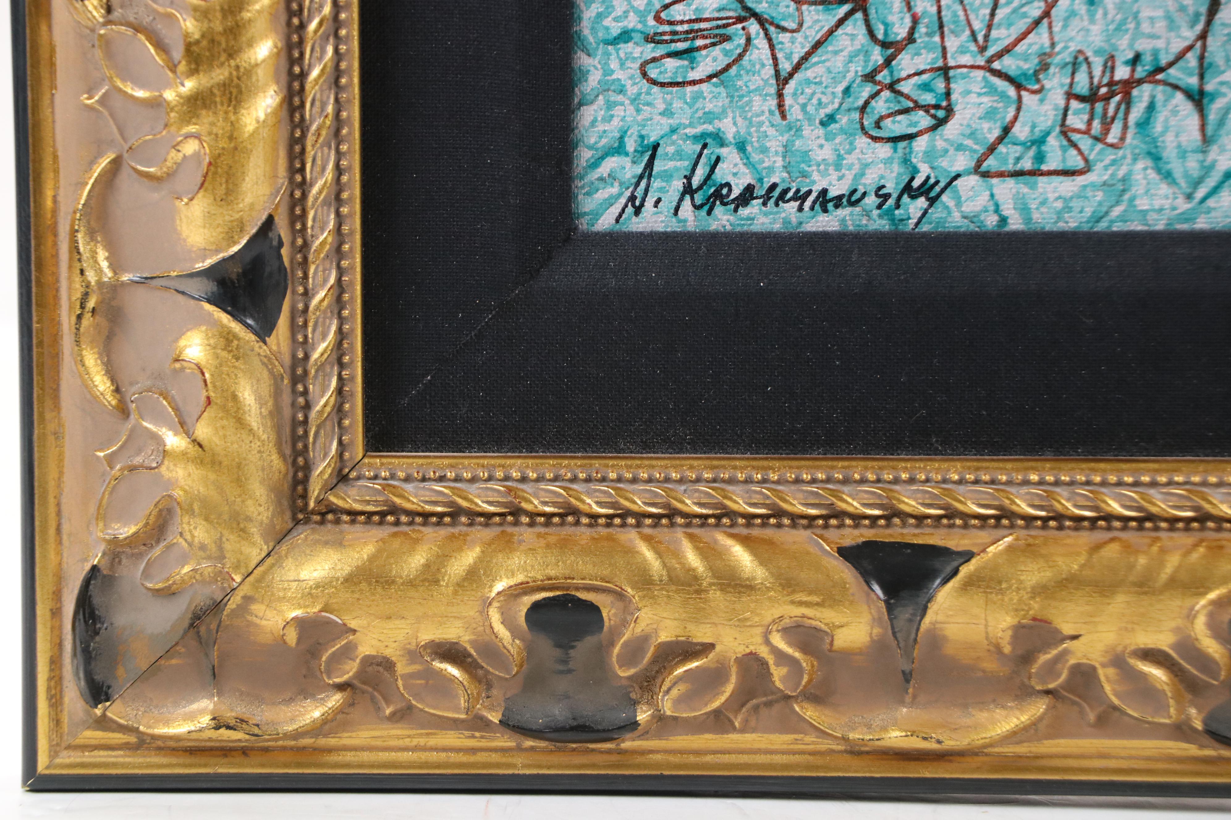 Anatole Krasnyansky Serigraph "Dancing a Jig II"