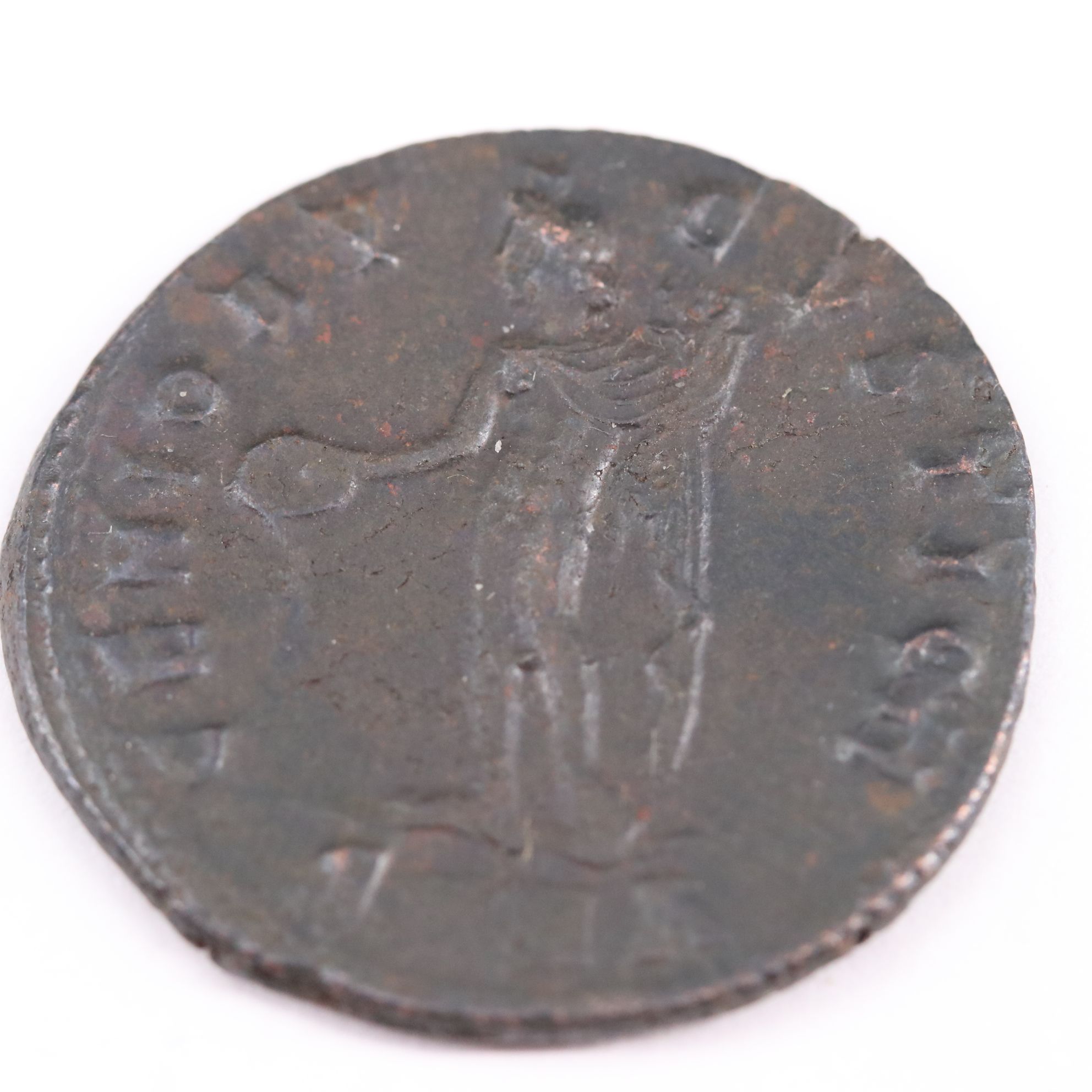 Ancient Roman Imperial Æ Follis Coin of Galerius, ca. 293 A.D.