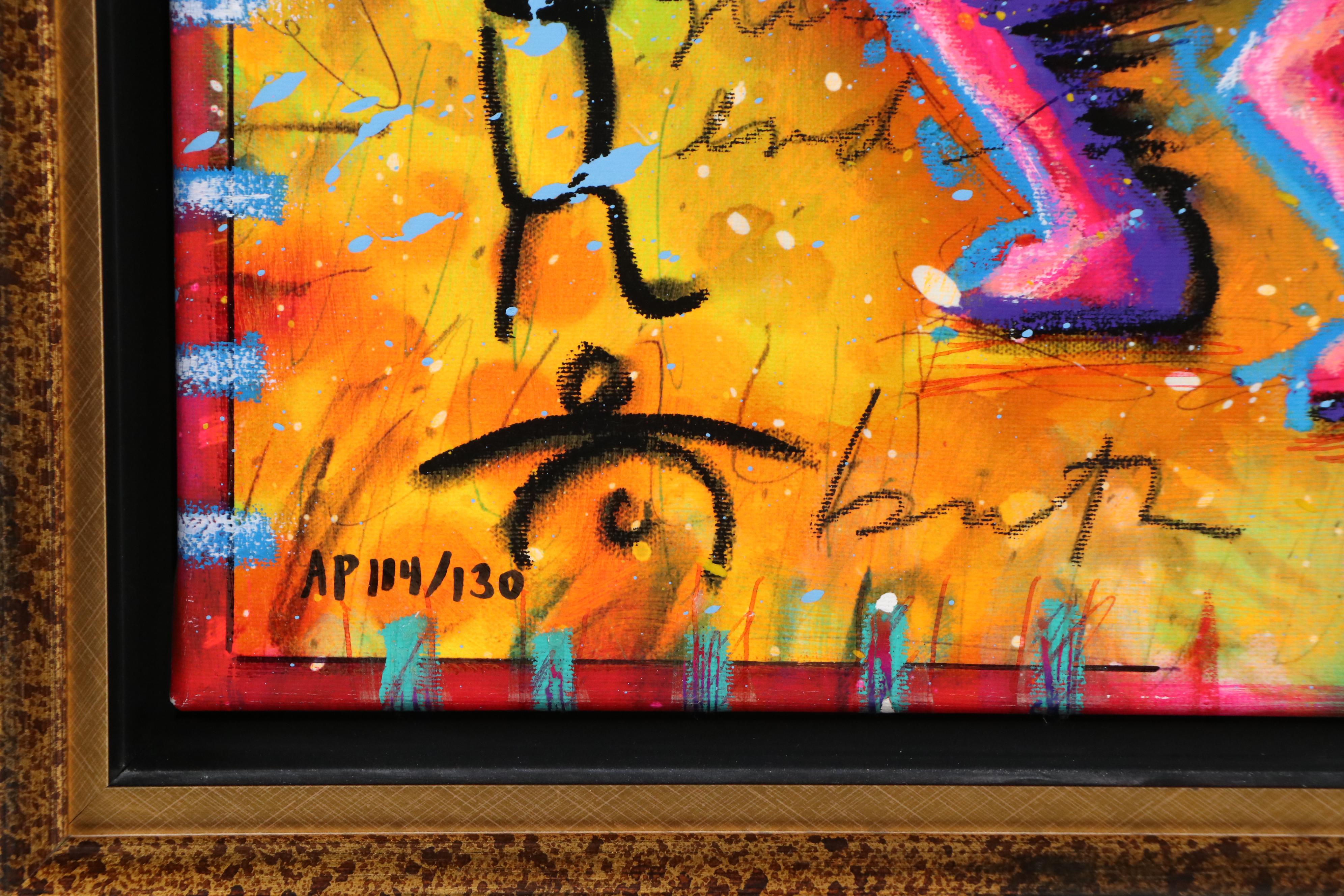 Tim Yanke Embellished Giclée "Kokopelli - 2012"