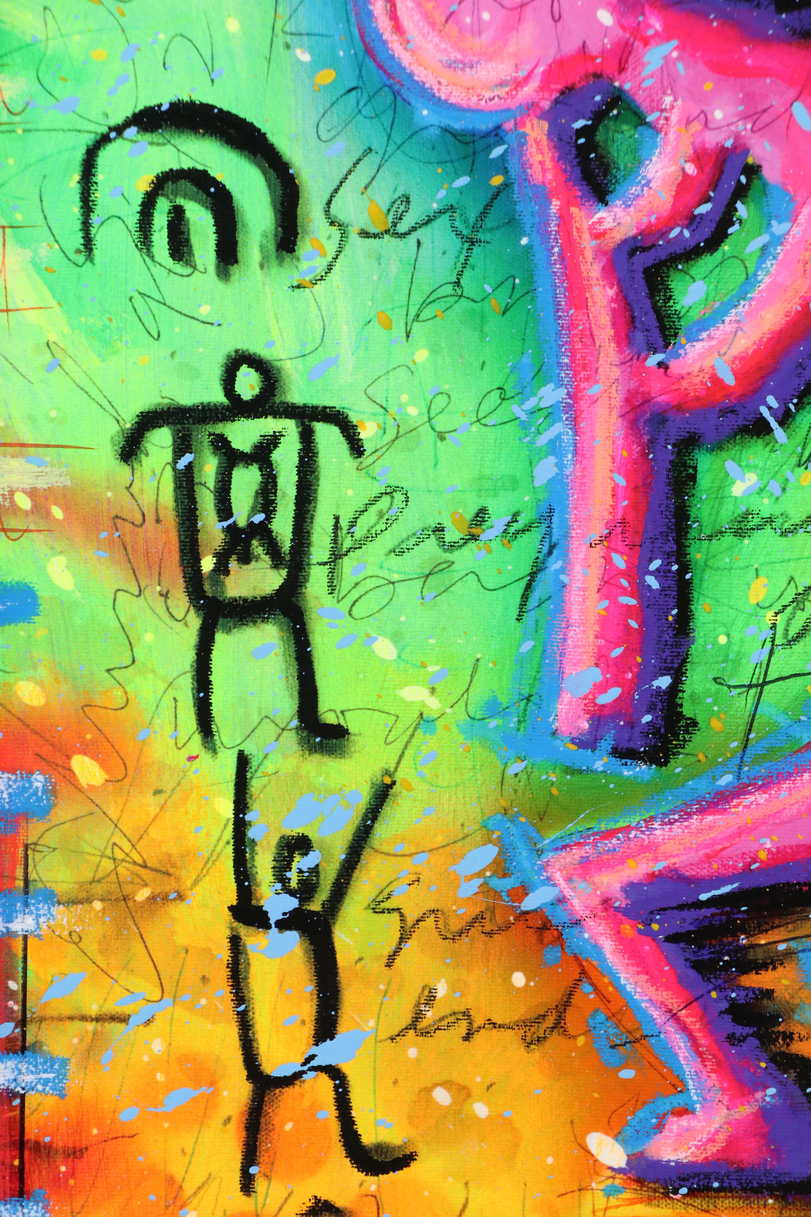 Tim Yanke Embellished Giclée "Kokopelli - 2012"