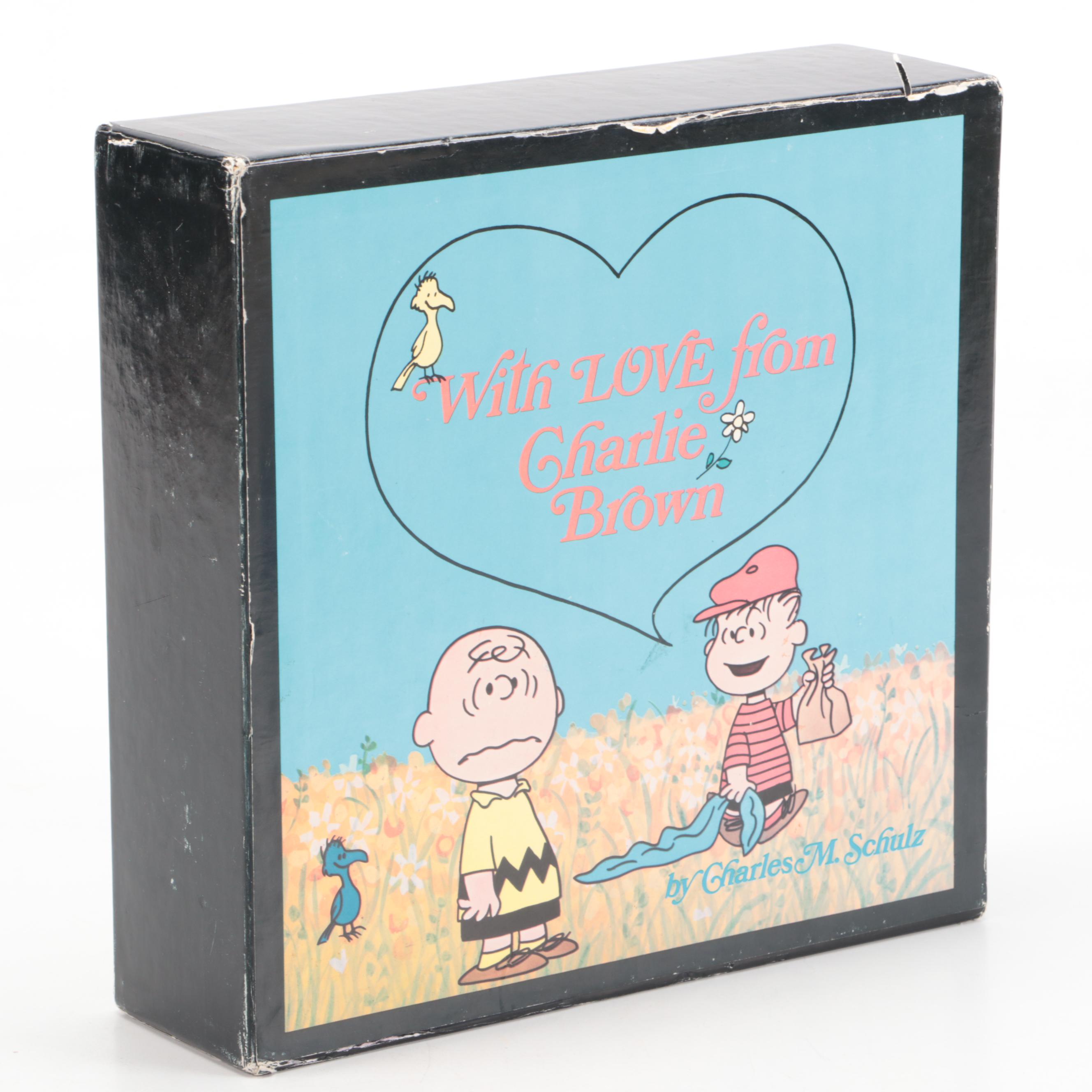 First Edition "With Love from Charlie Brown" Box Set by Charles M. Schulz