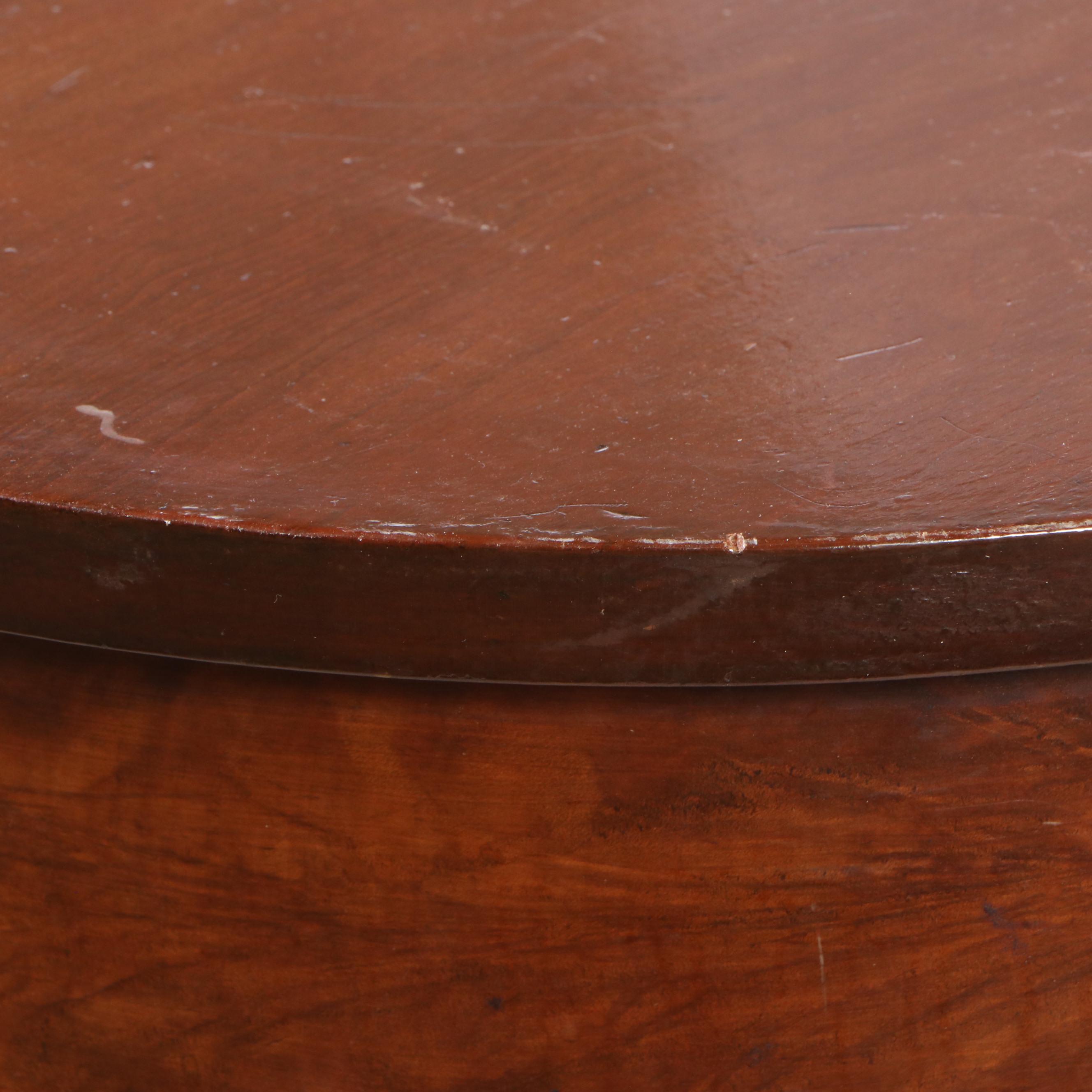 Federal Style Dining Table with Eleven Caned Seat Side Chairs