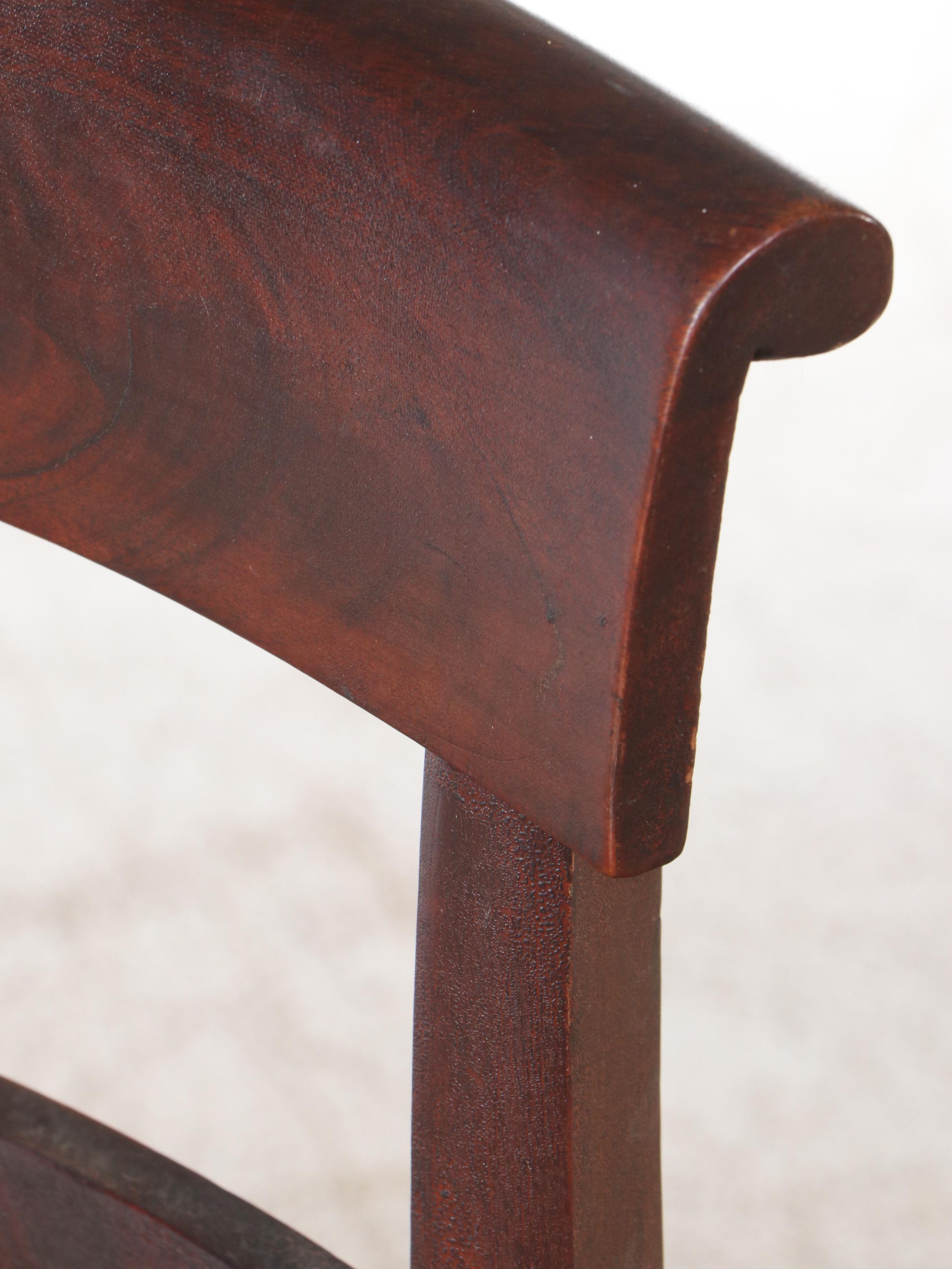 Federal Style Dining Table with Eleven Caned Seat Side Chairs