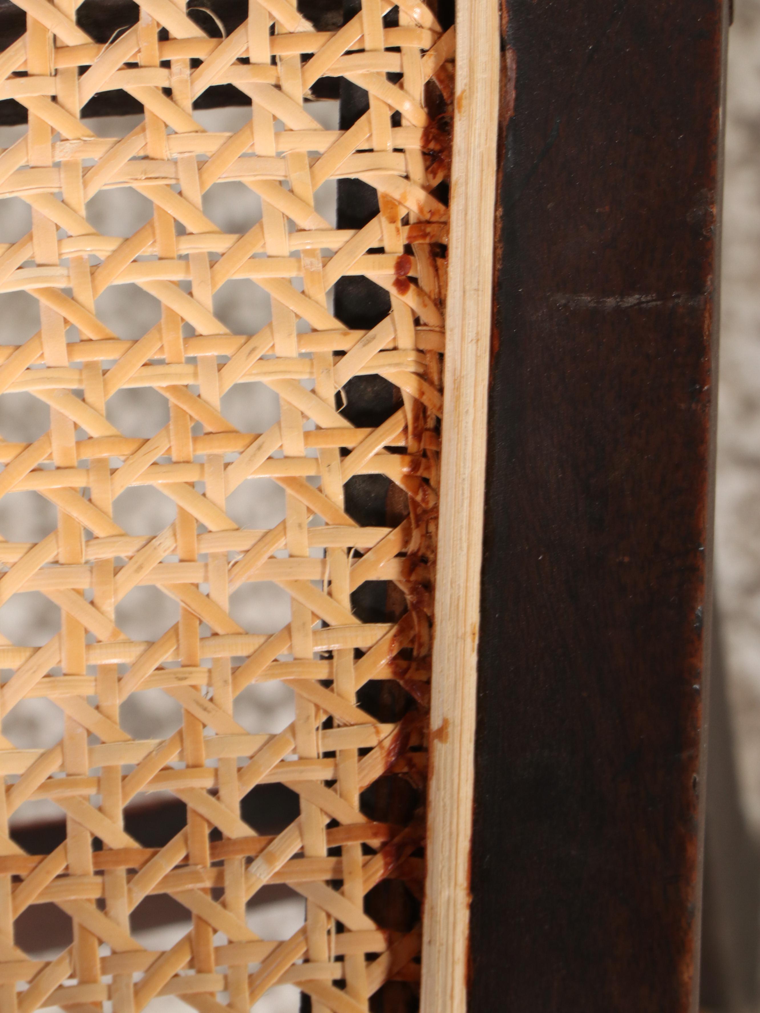 Federal Style Dining Table with Eleven Caned Seat Side Chairs
