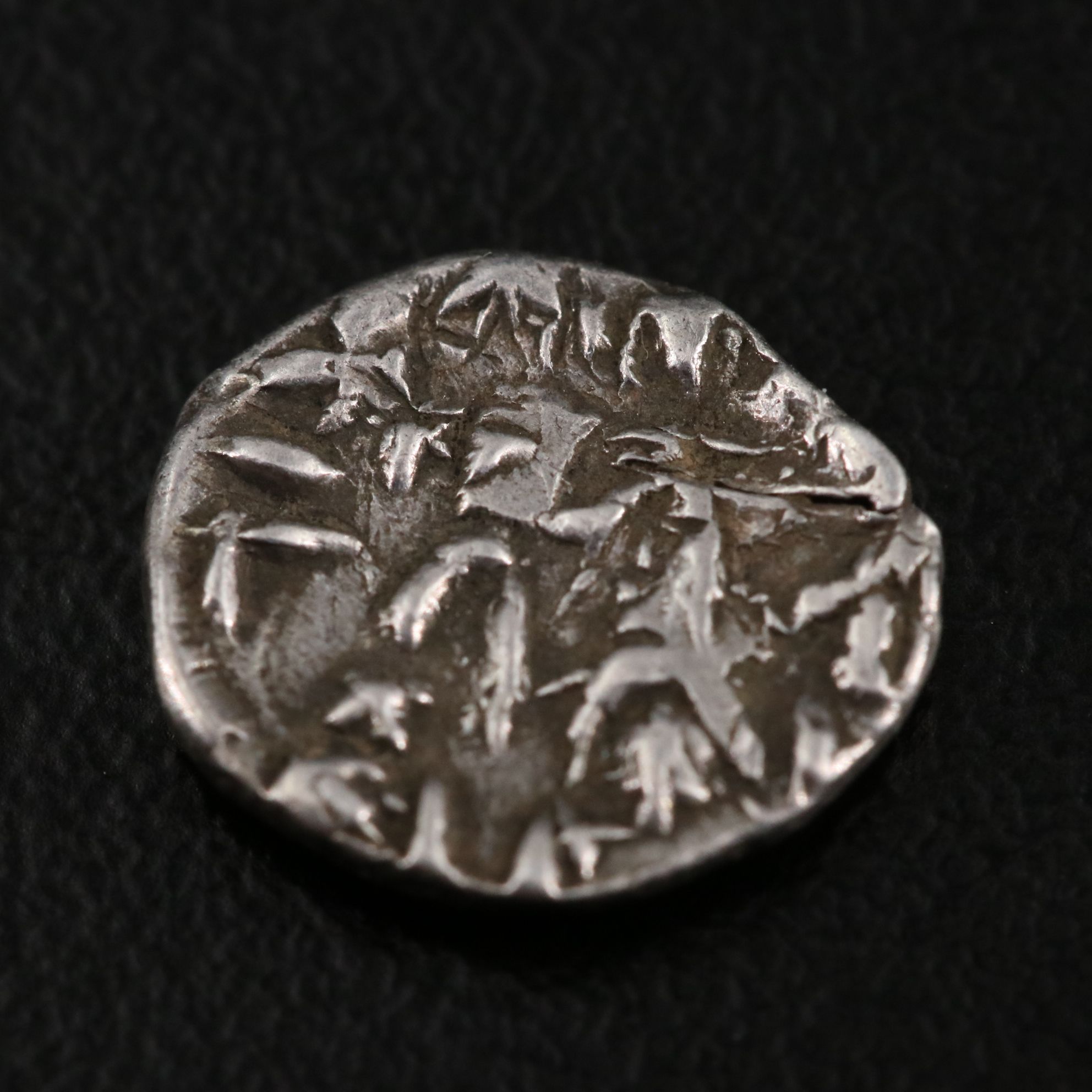 Ancient Kingdom of Persis AR Obol Coin of Darius II, ca. 75 B.C.