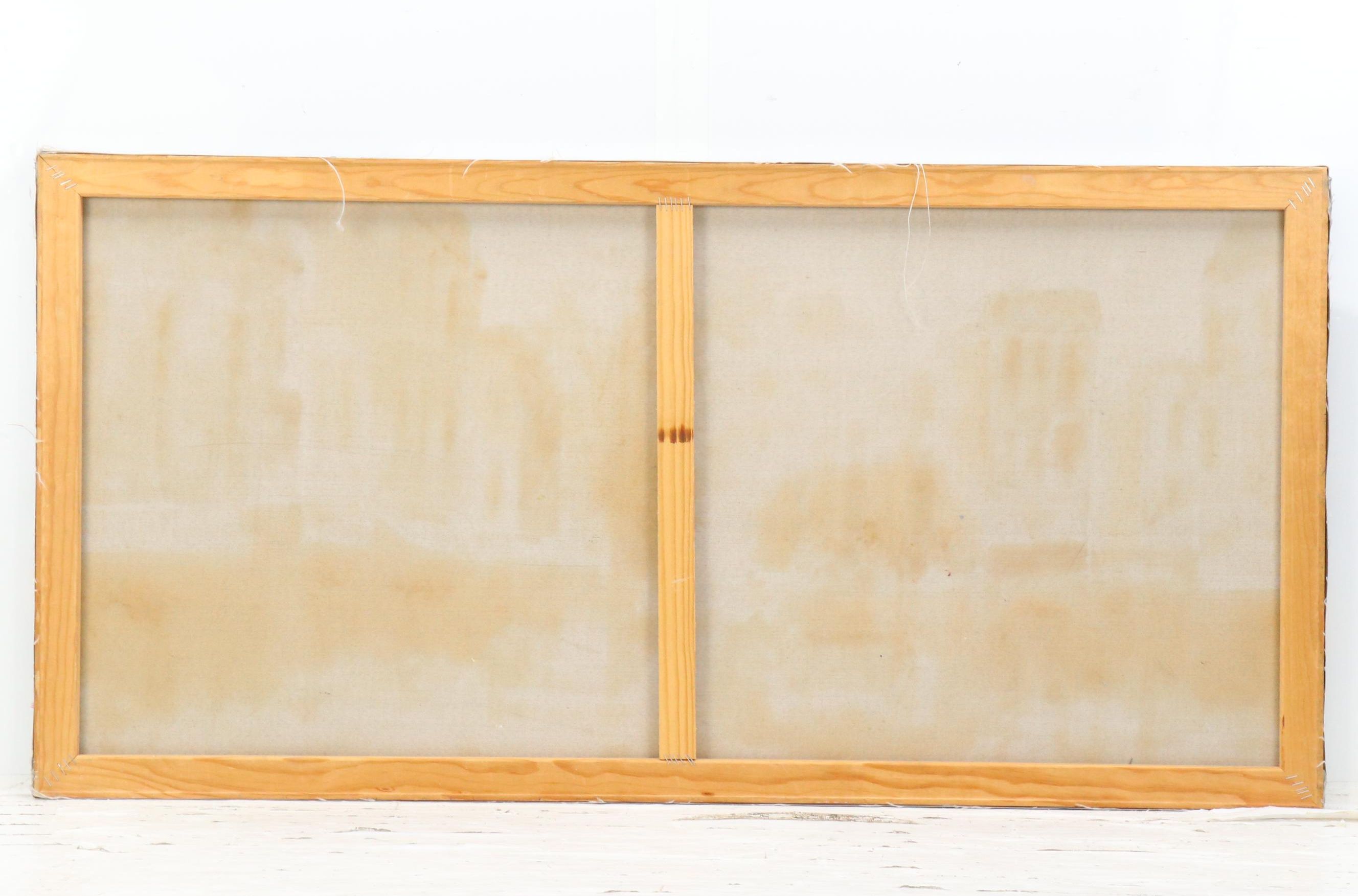 Impasto Parisian Street Scene Oil Painting, Late 20th Century