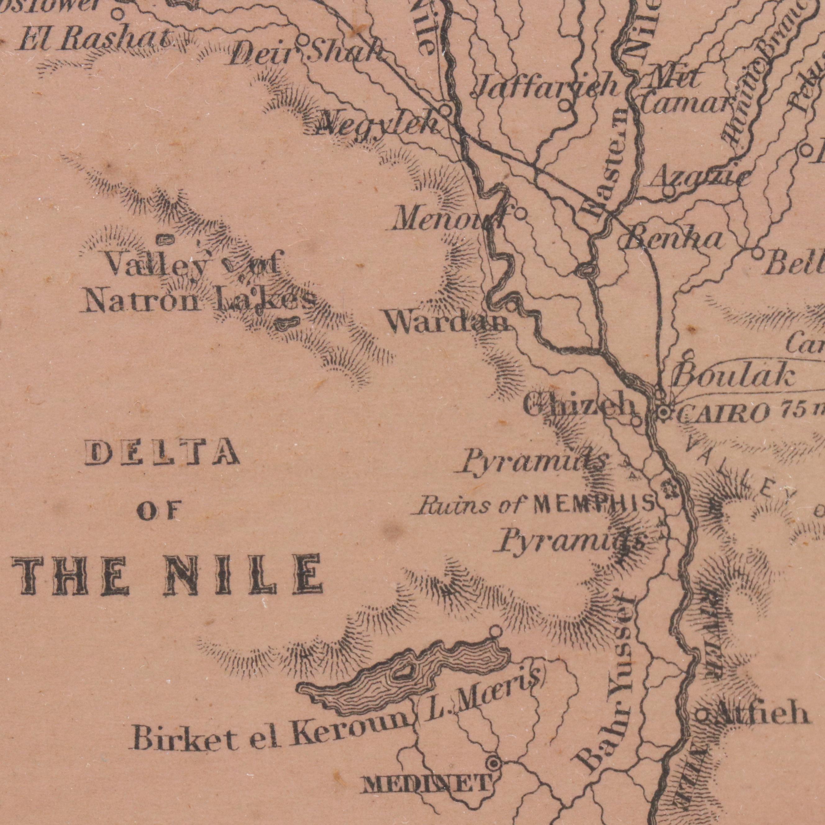J. H. Colton & Co. Hand-Colored Engraved Map "Africa North Eastern," Circa 1855