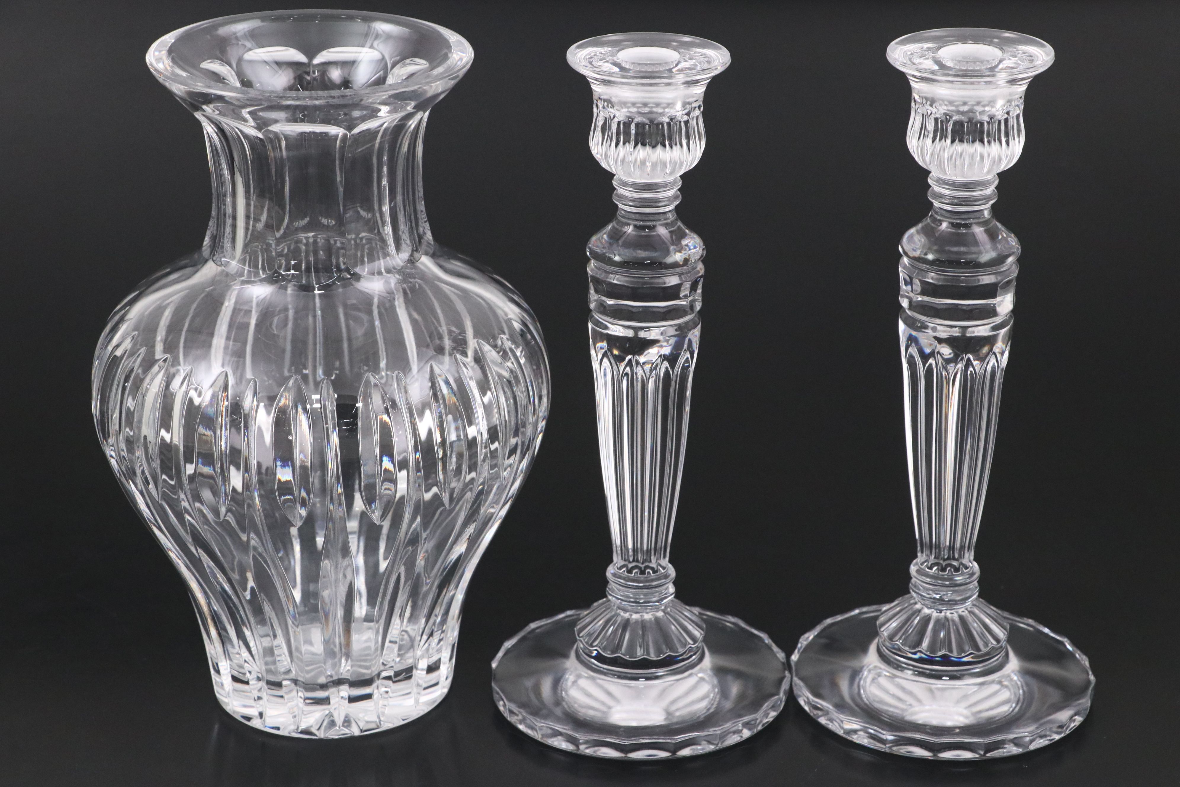 Marquis by Waterford "Sheridan" Vase with Other Crystal Home Décor