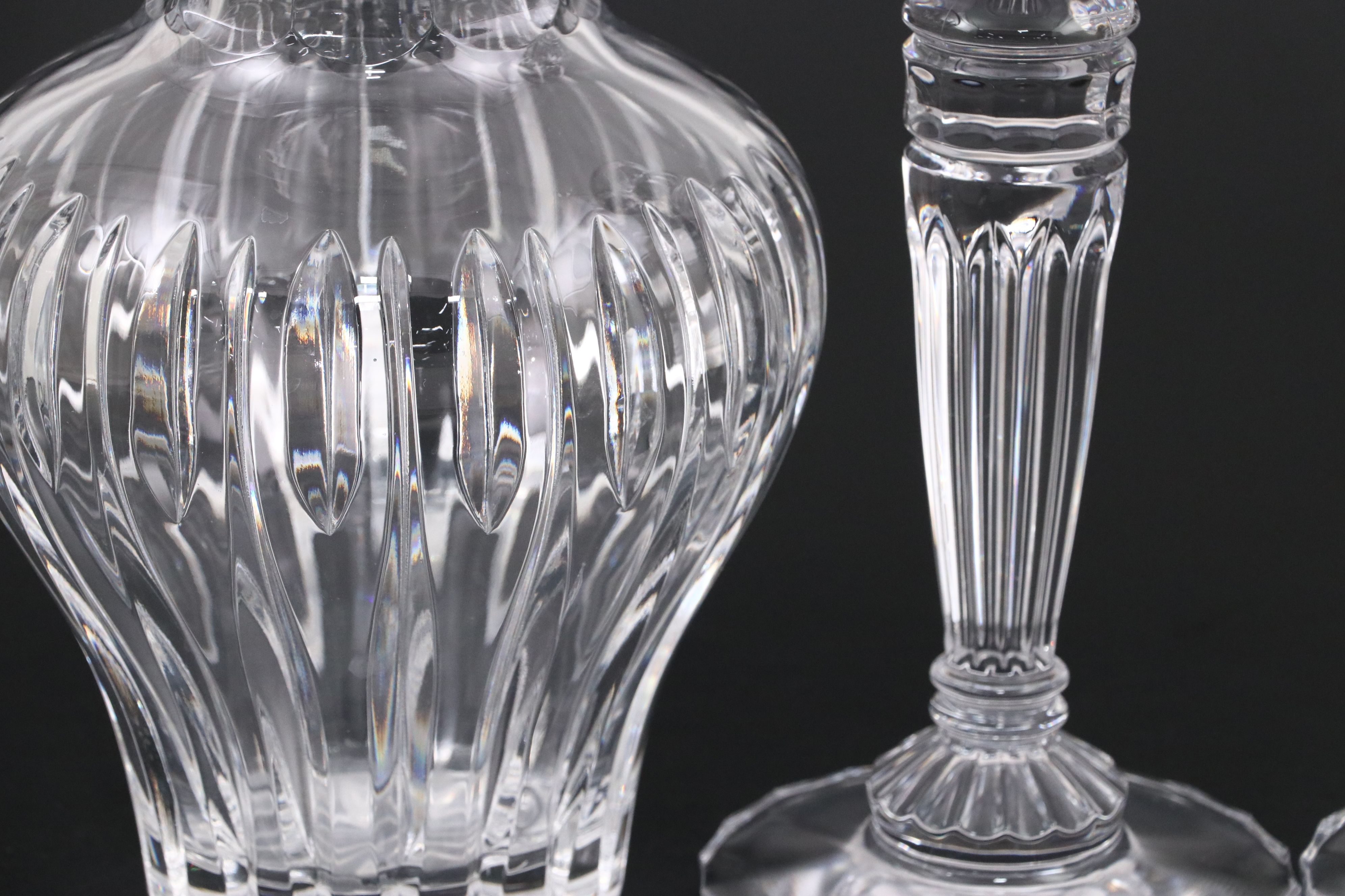 Marquis by Waterford "Sheridan" Vase with Other Crystal Home Décor