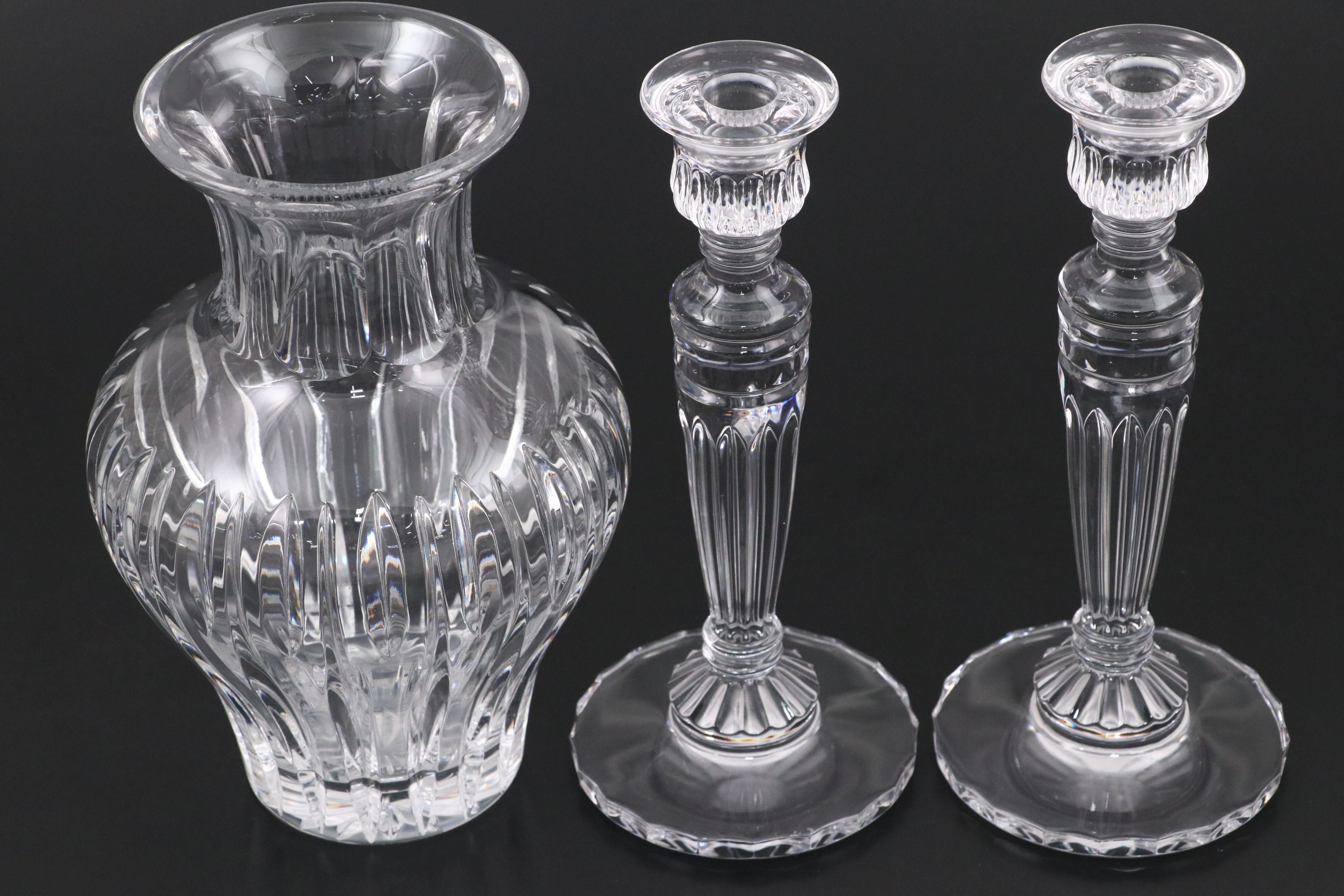 Marquis by Waterford "Sheridan" Vase with Other Crystal Home Décor