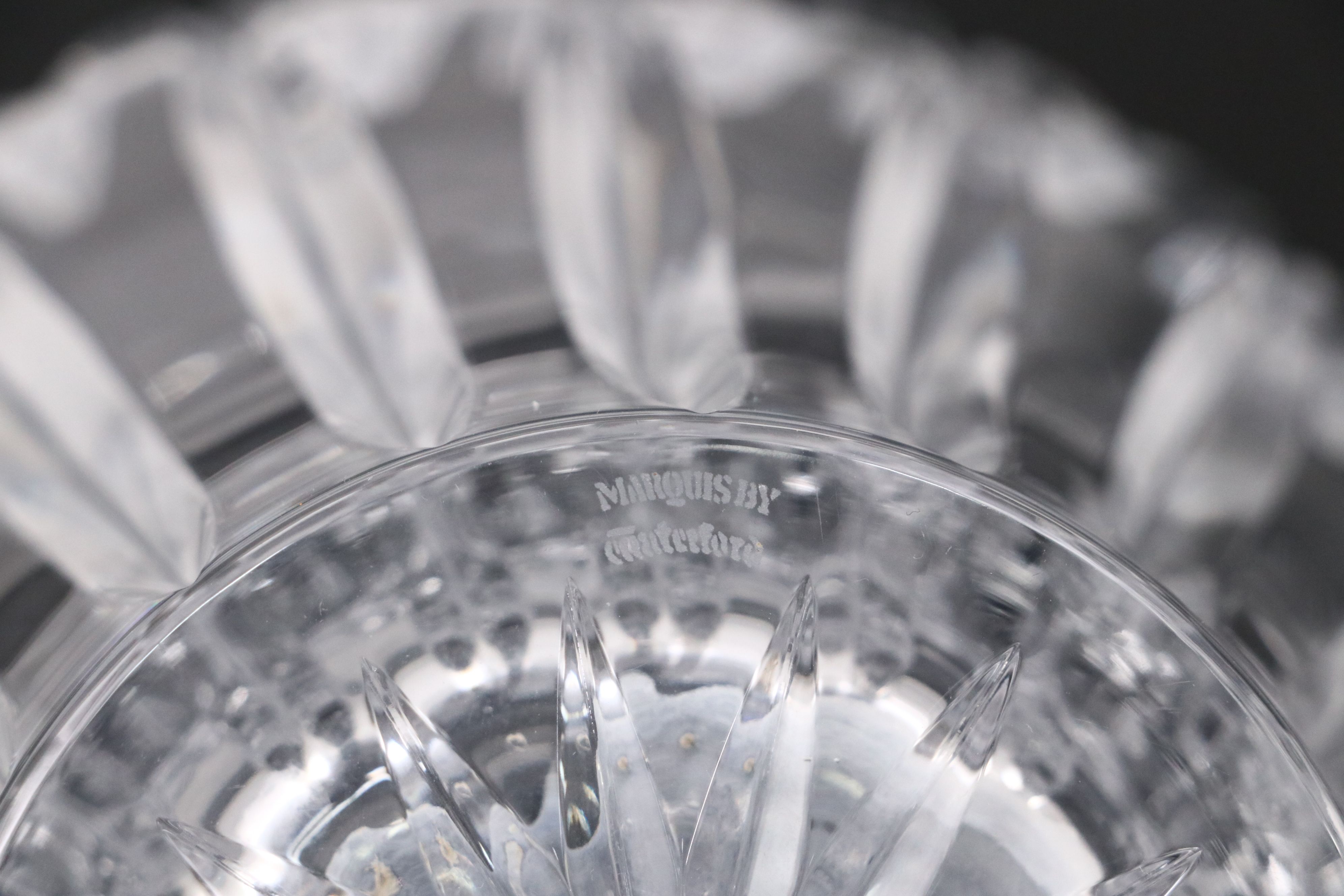 Marquis by Waterford "Sheridan" Vase with Other Crystal Home Décor