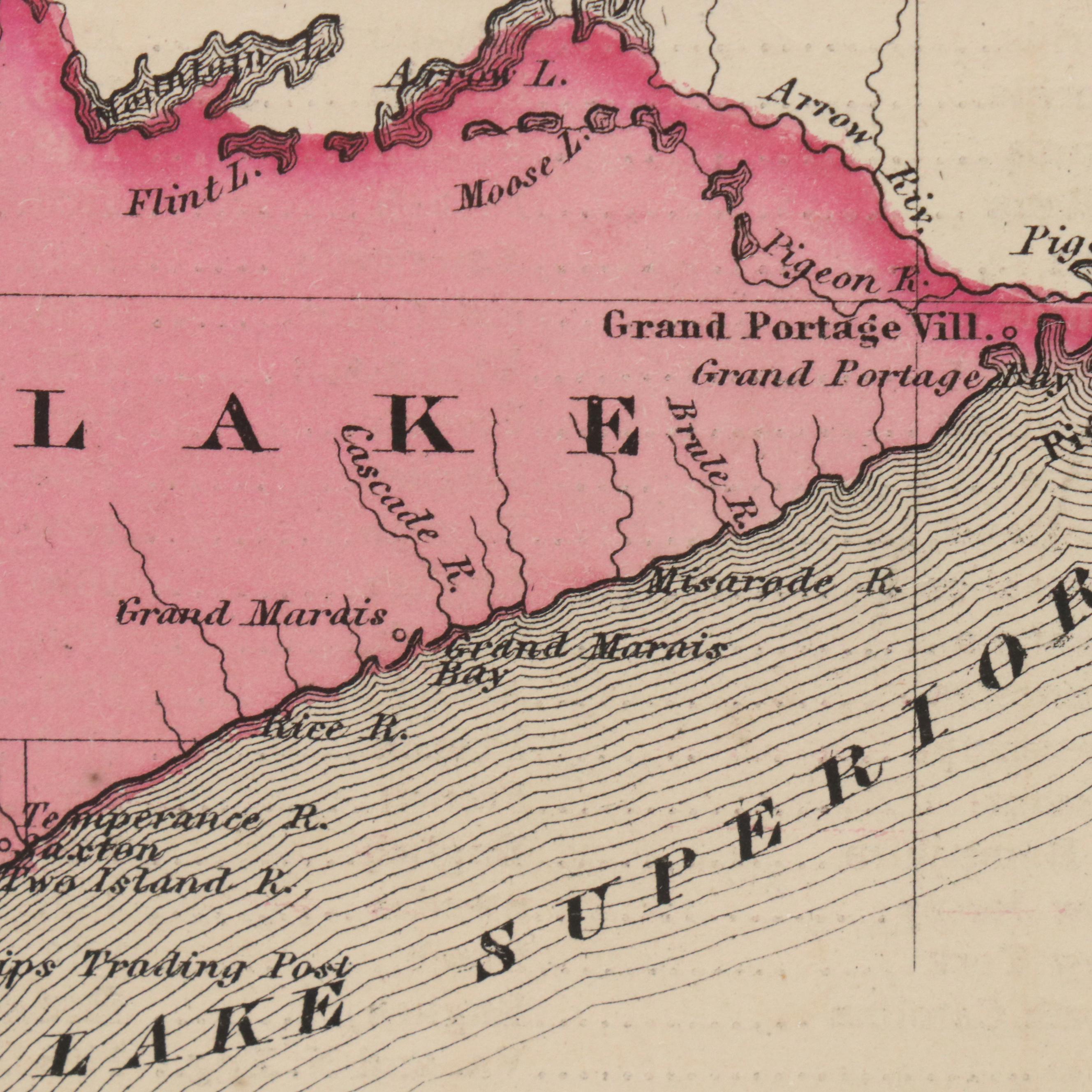 Hand-Colored Engraved County Map "Johnson's Oregon and Washington," Circa 1864