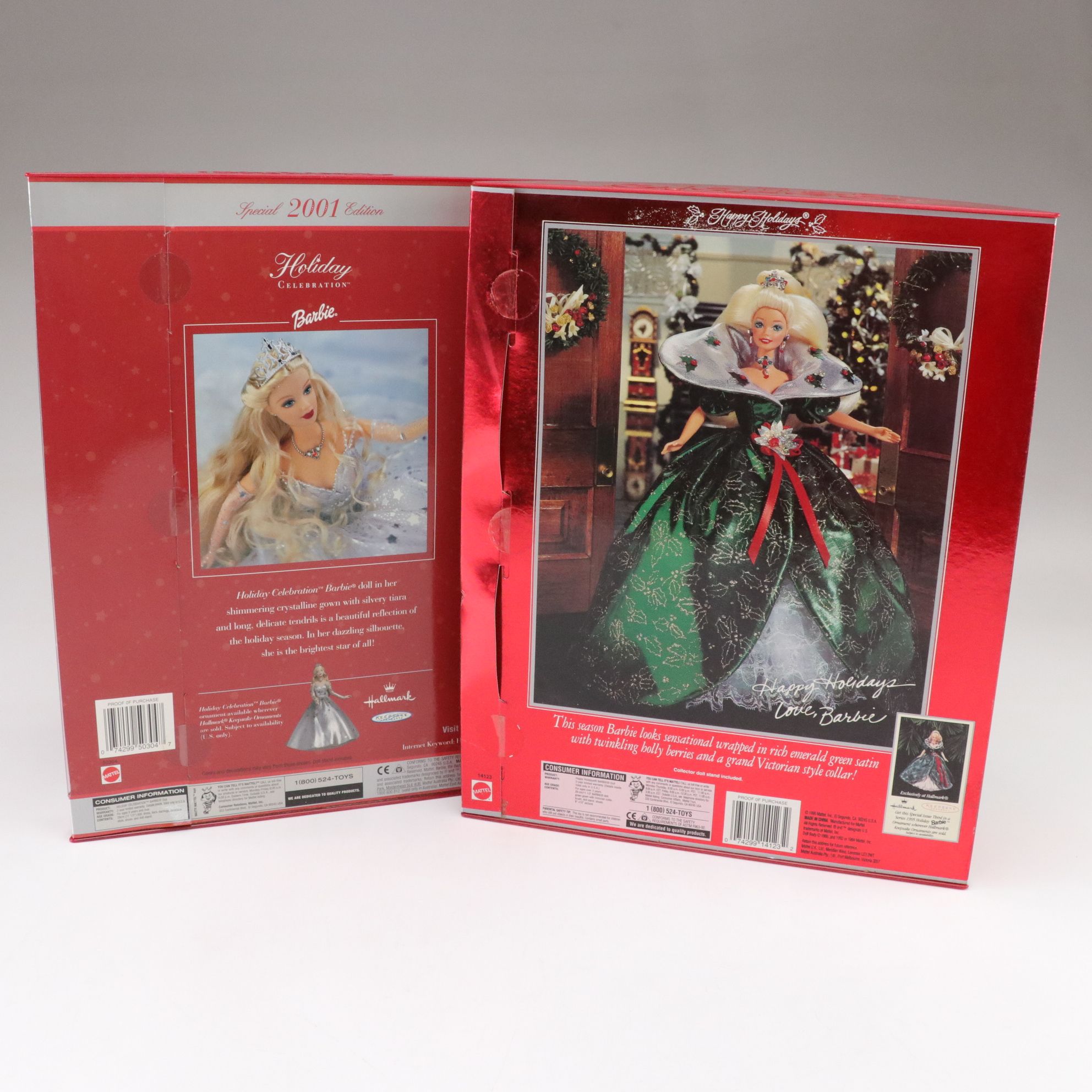 Millennium Princess and Other Holiday Barbie Dolls with Campbell Kids Calendar
