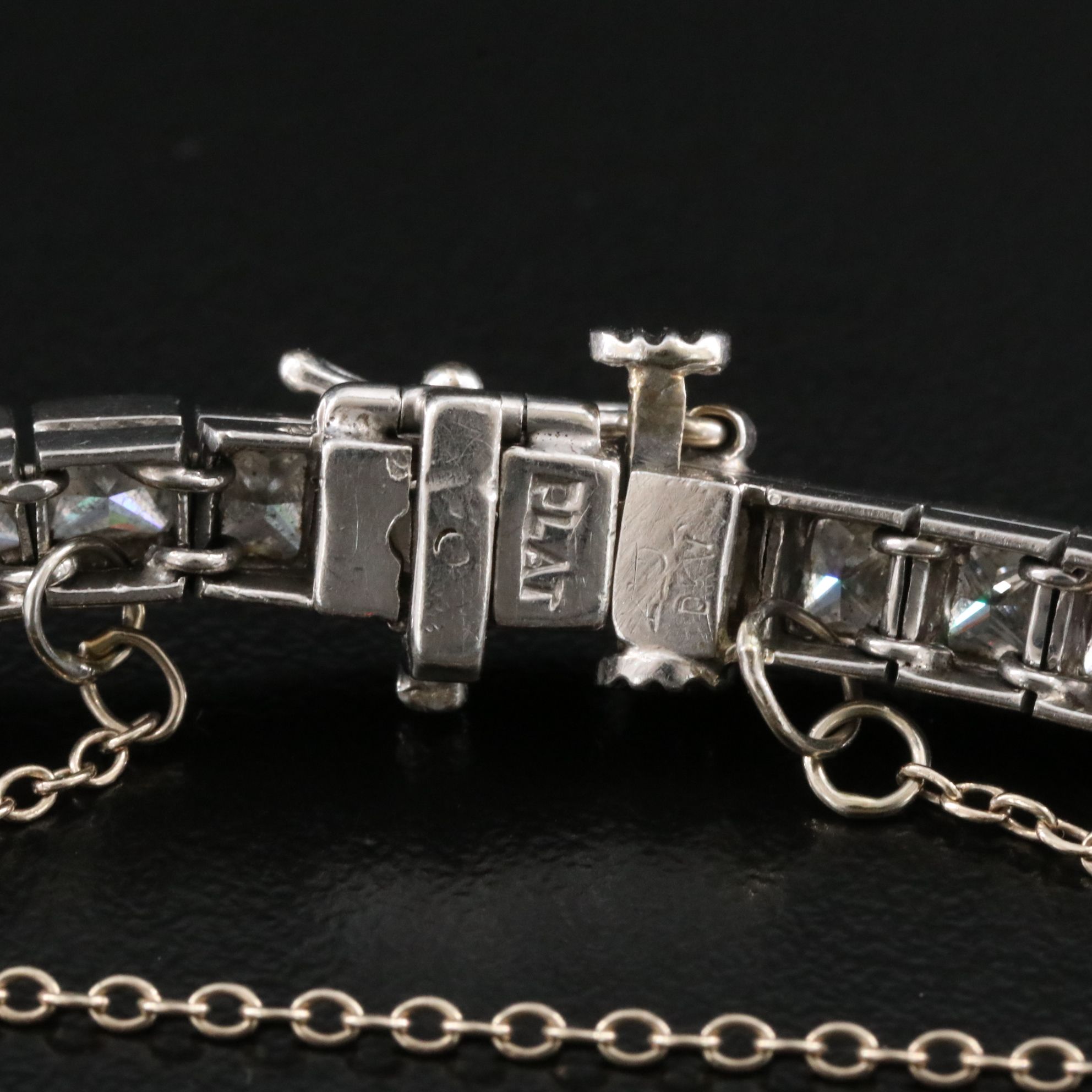 Platinum and 14k 13.00 CTW Diamond Bracelet