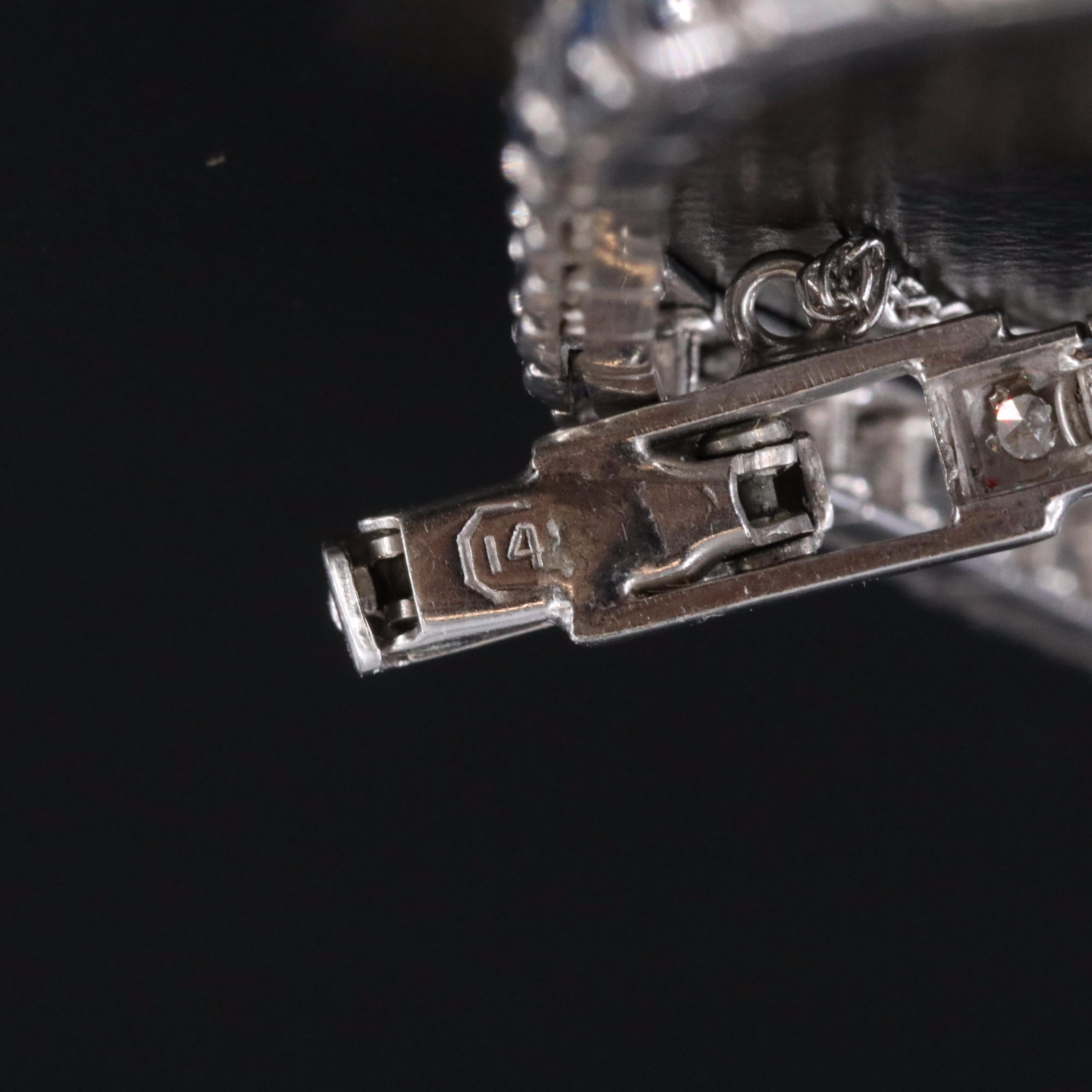 14K Diamond and Sapphire Bracelet