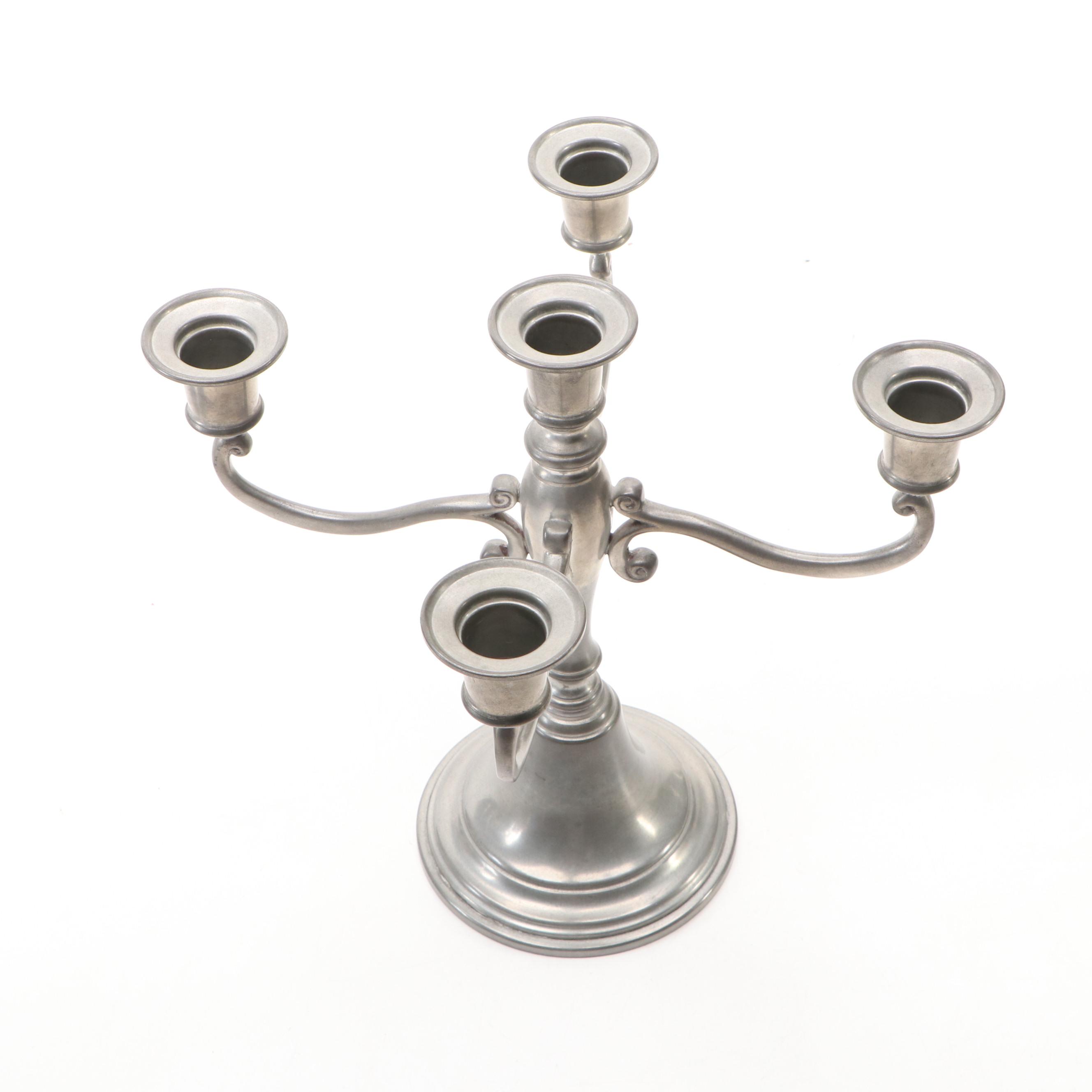 Royal Holland Pewter Teapot and Coffee Pot with Other Pewter Table Accessories