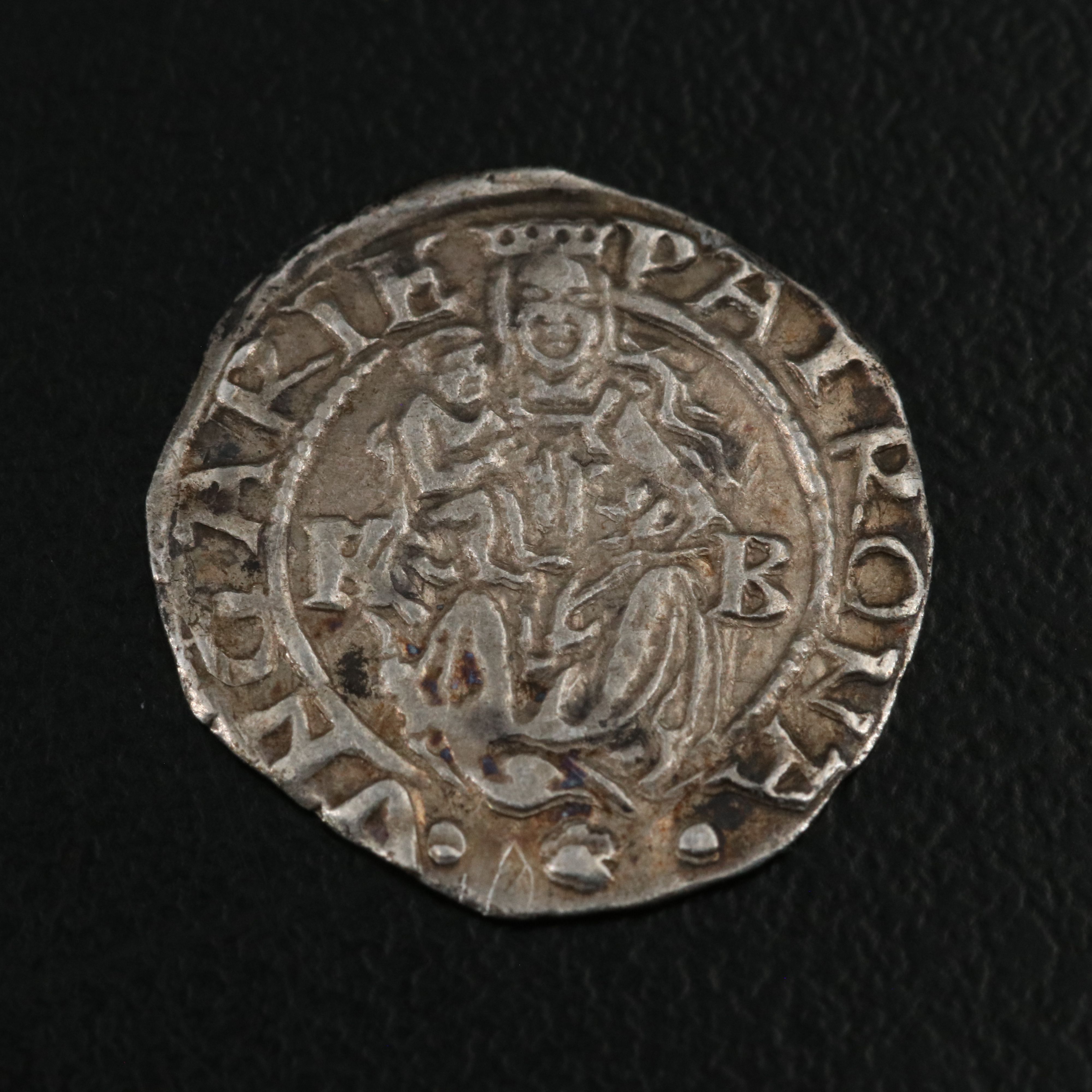 1563 Salzburg Holy Roman Empire Silver Grochen