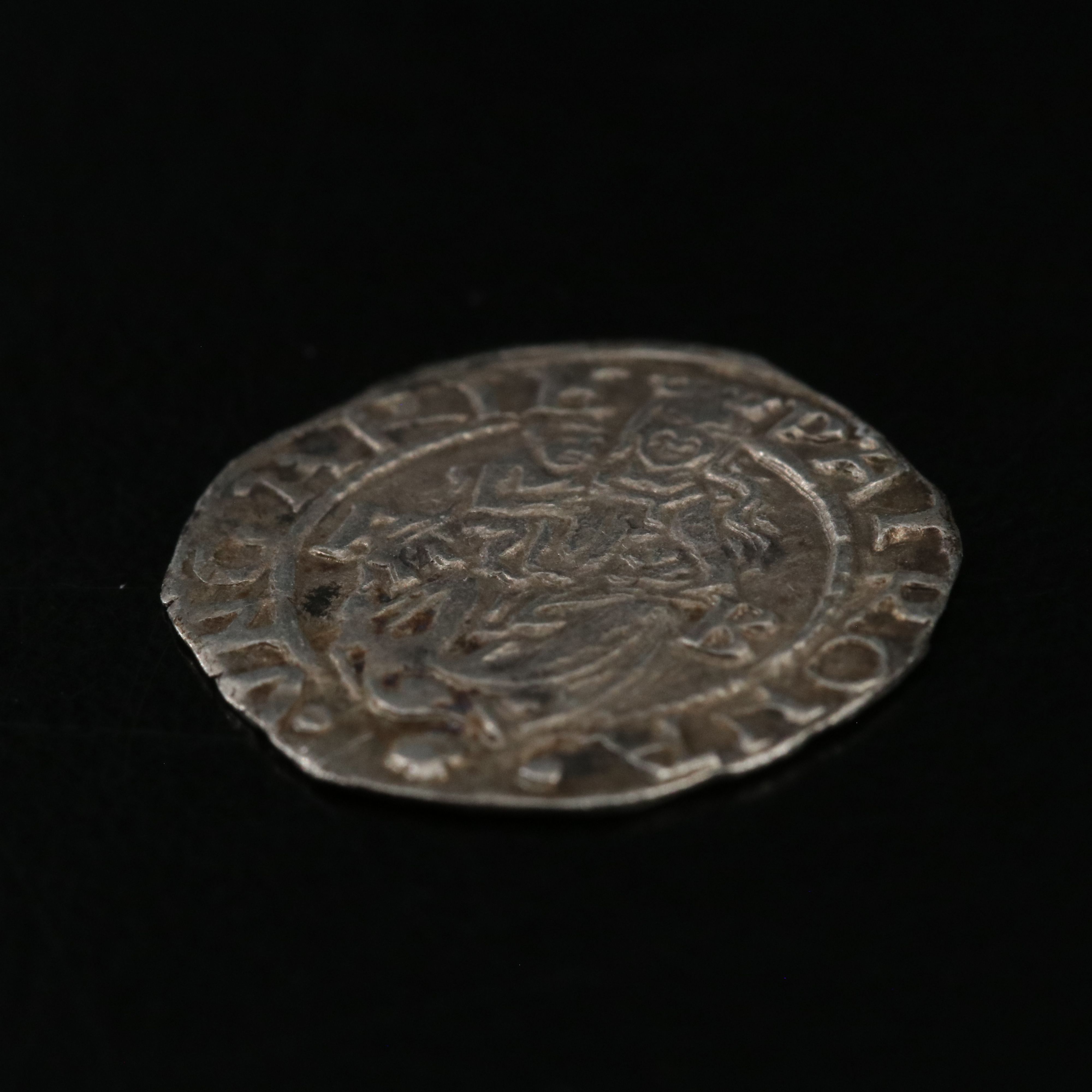 1563 Salzburg Holy Roman Empire Silver Grochen