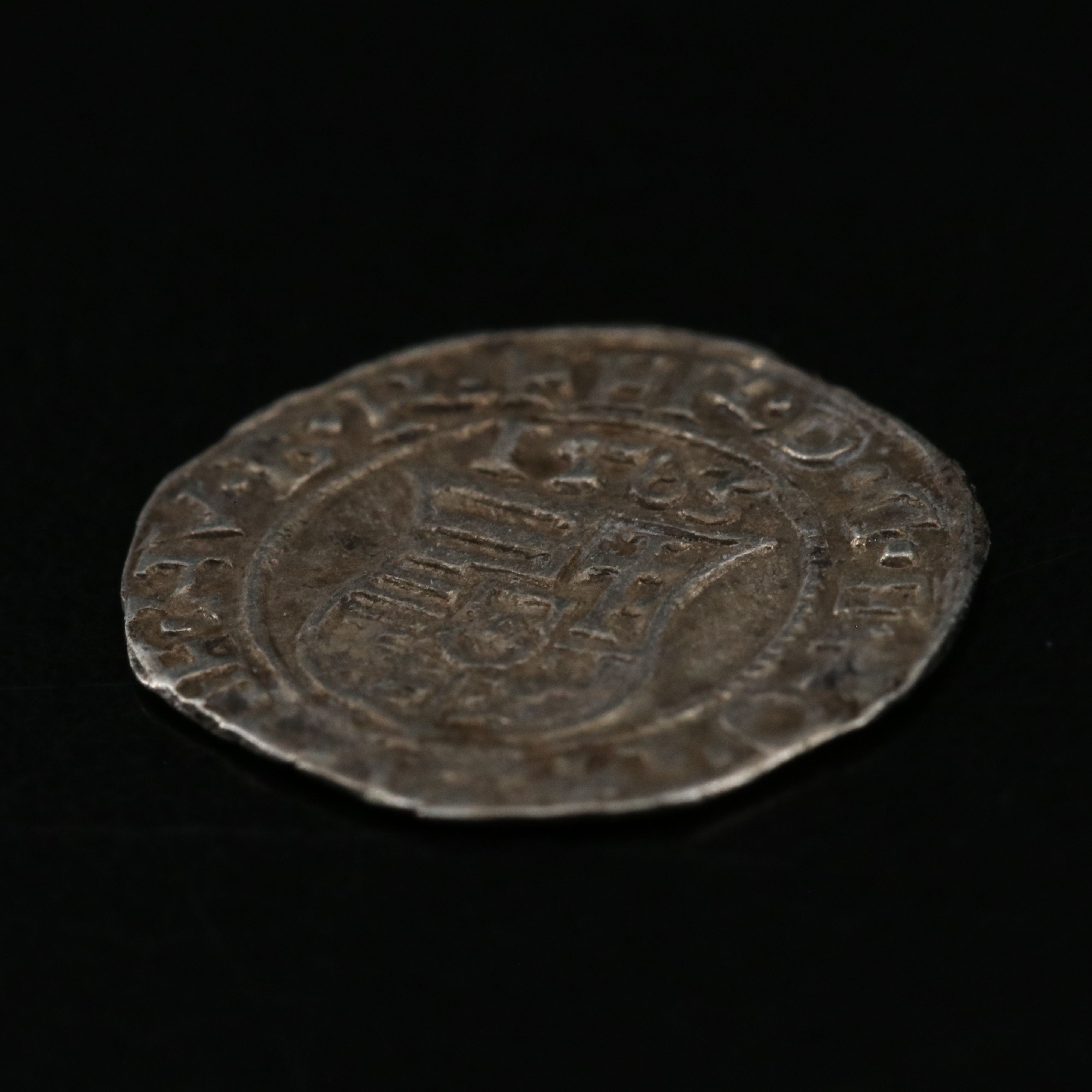 1563 Salzburg Holy Roman Empire Silver Grochen