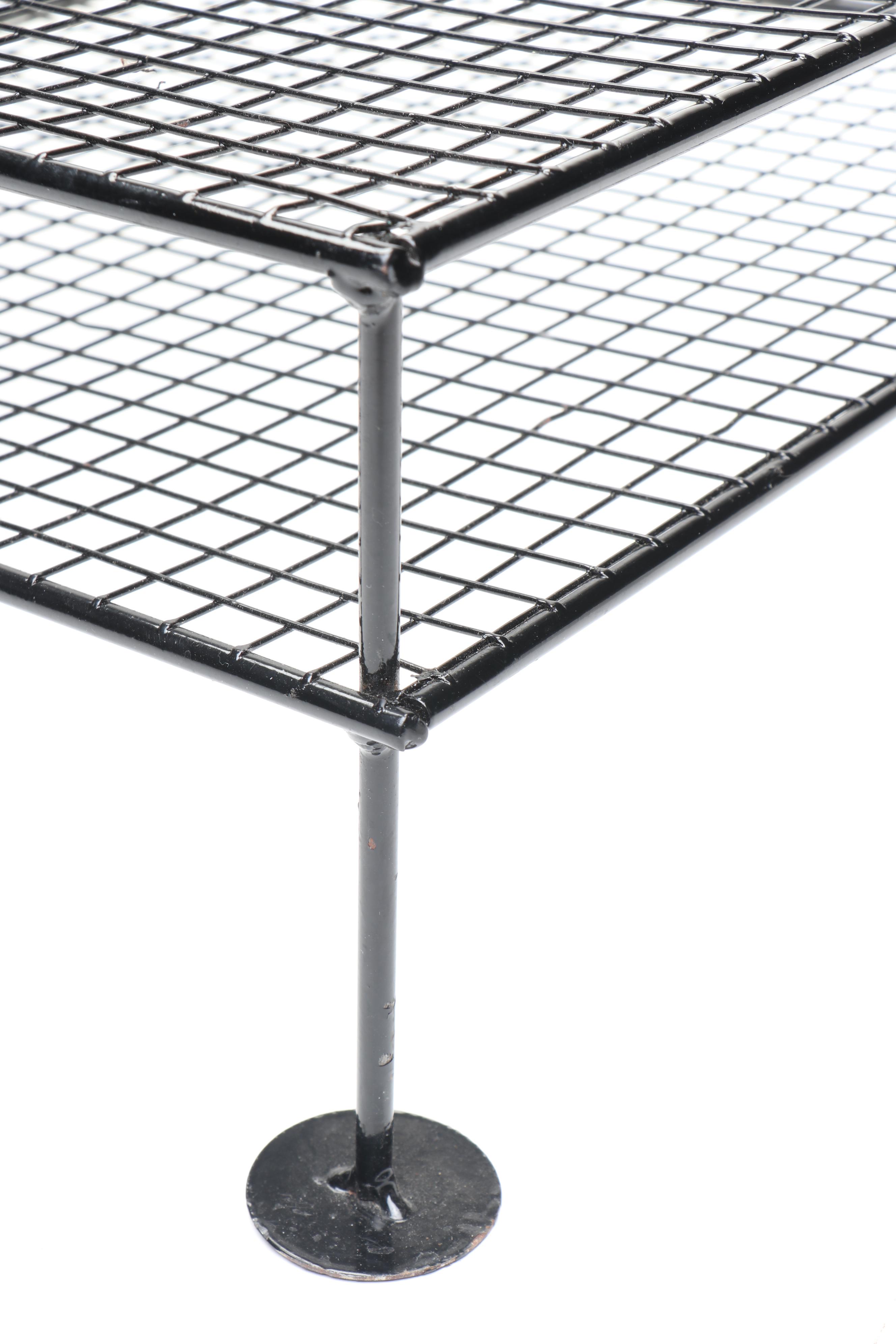 Westinghouse Micarta Silver Plate Trays and Metal Cooling Rack