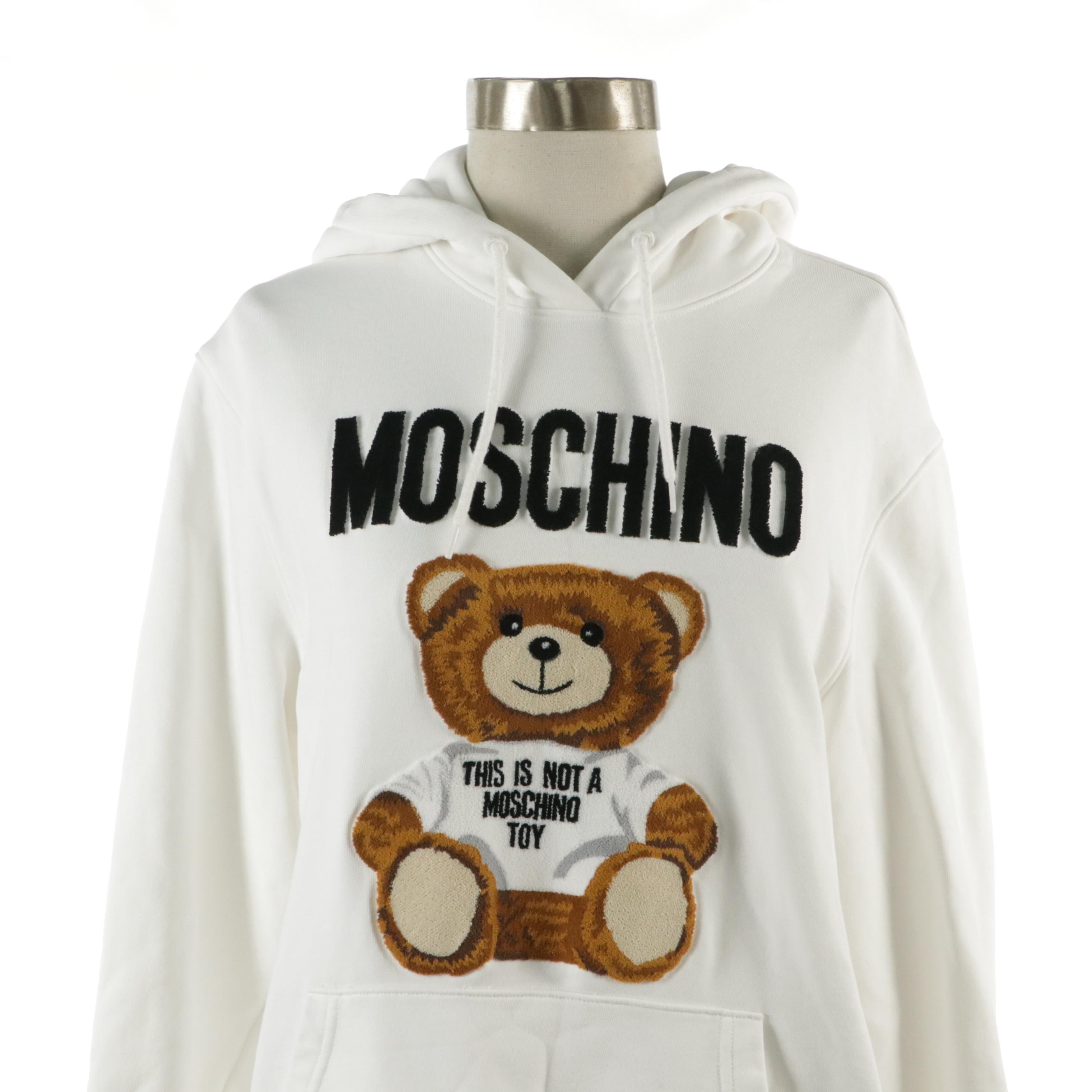 Moschino Couture! "This Is Not A Moschino Toy" Hoodie