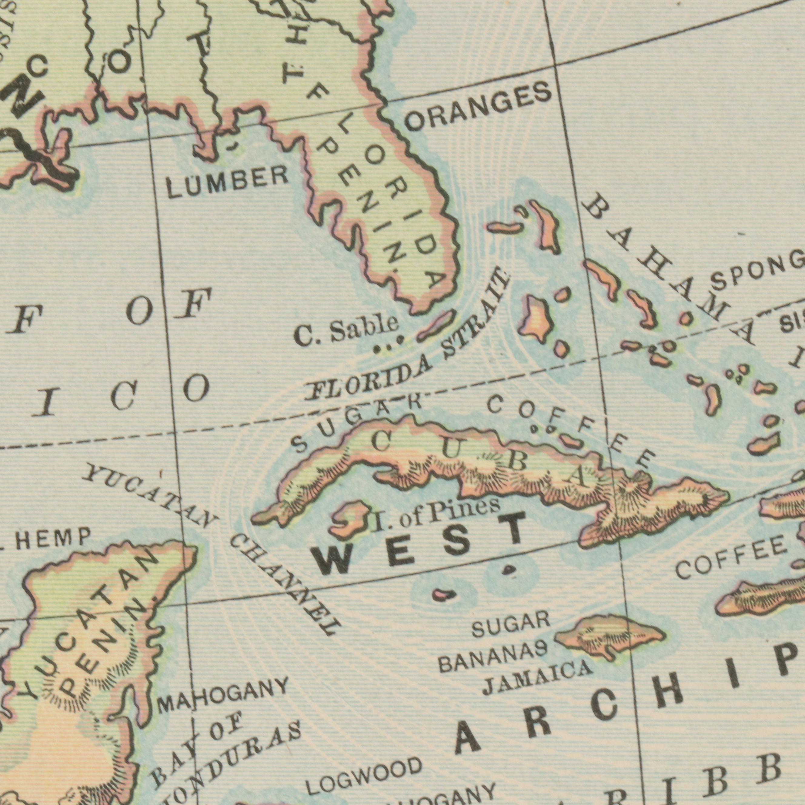 Wax Engraved Maps "Dakota" and "Physical Map of North America"
