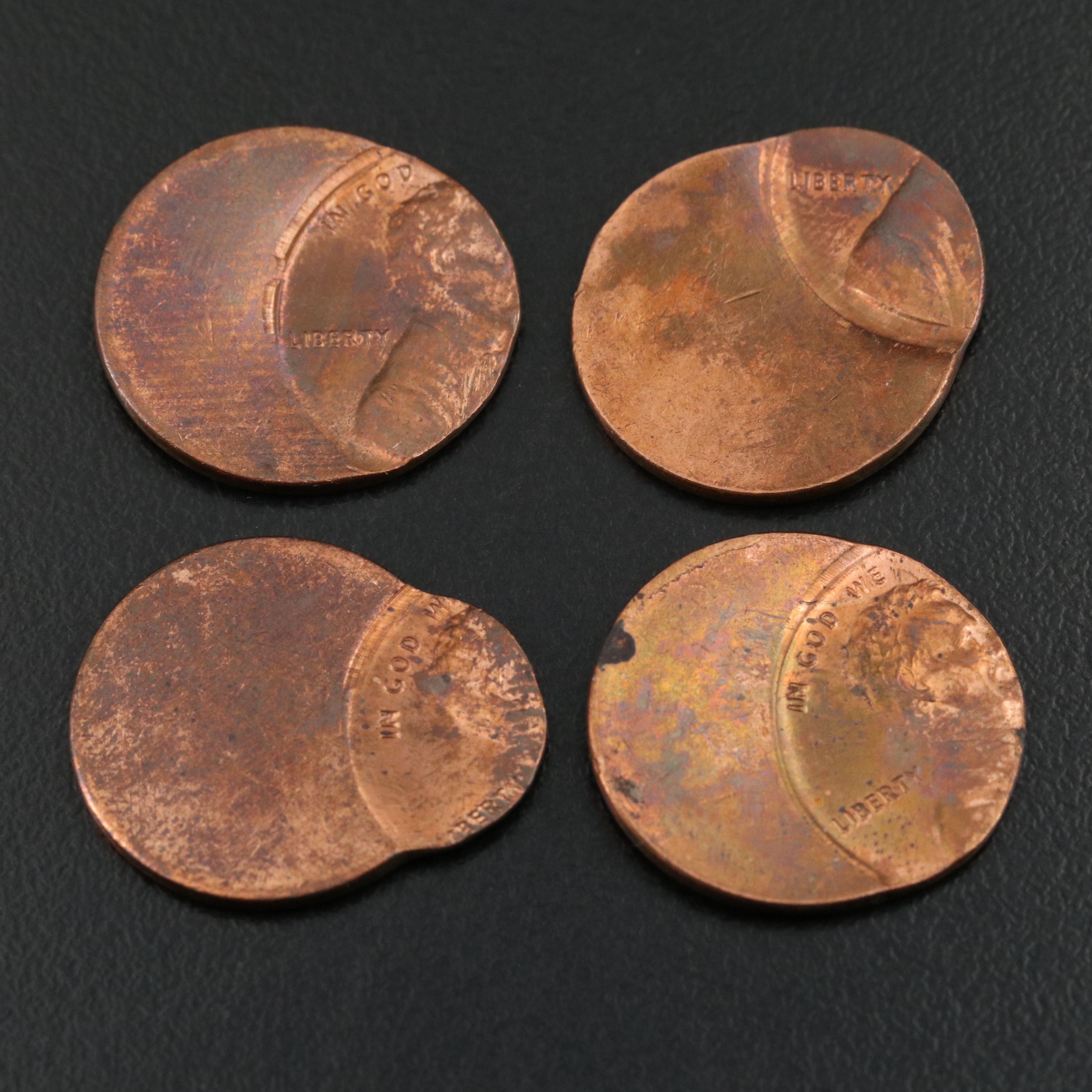 Ten U.S. Coins Struck Off Center