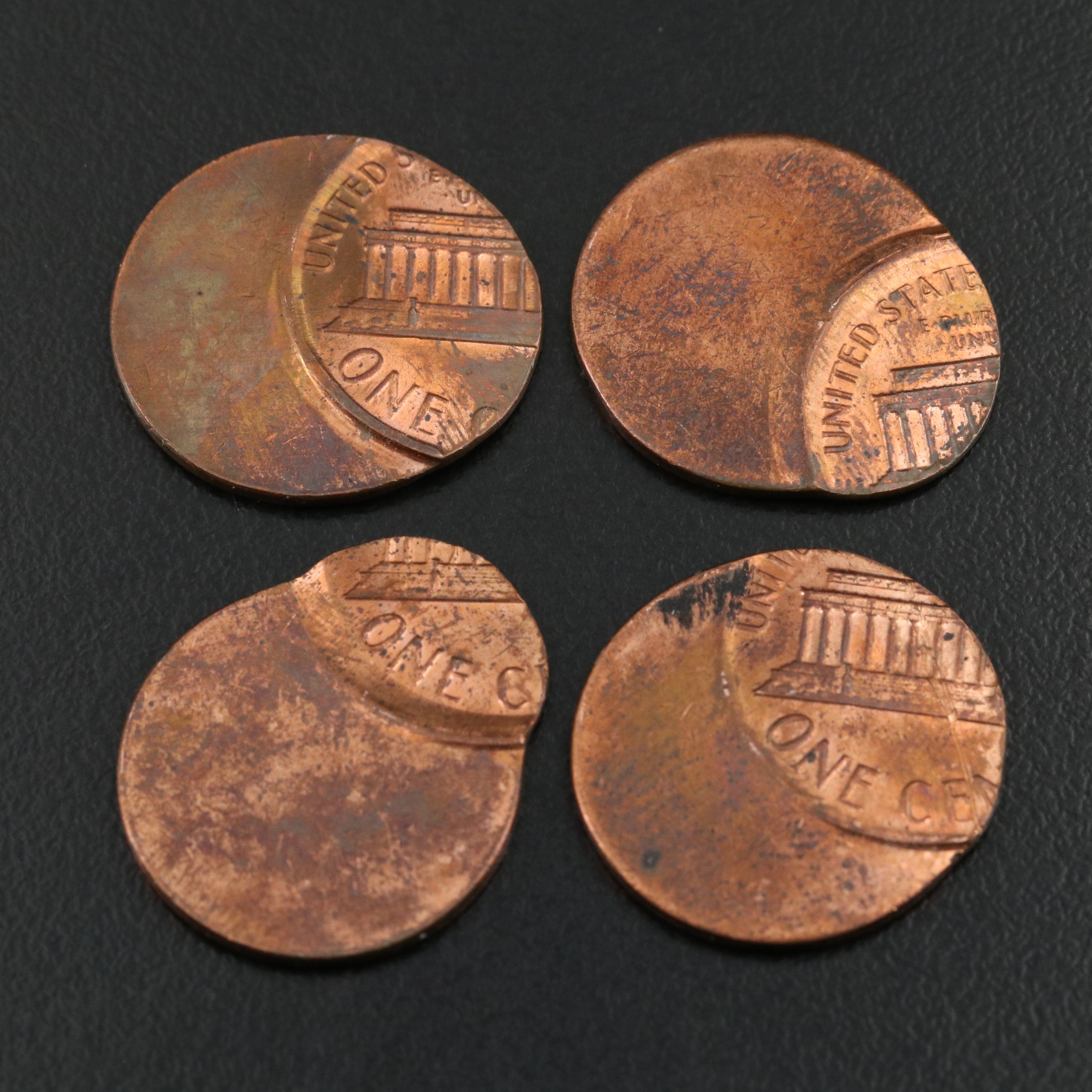 Ten U.S. Coins Struck Off Center