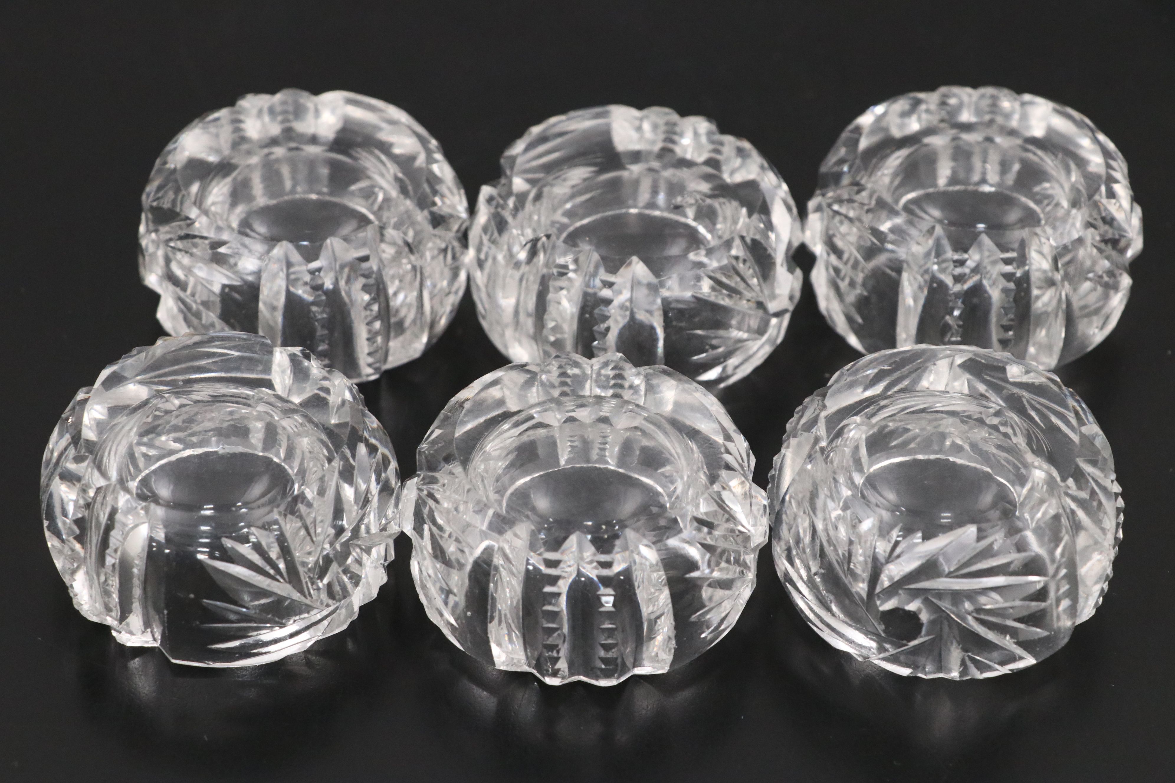 American Brilliant Cut Glass Decorative Bowl, Compote, and More Table Décor