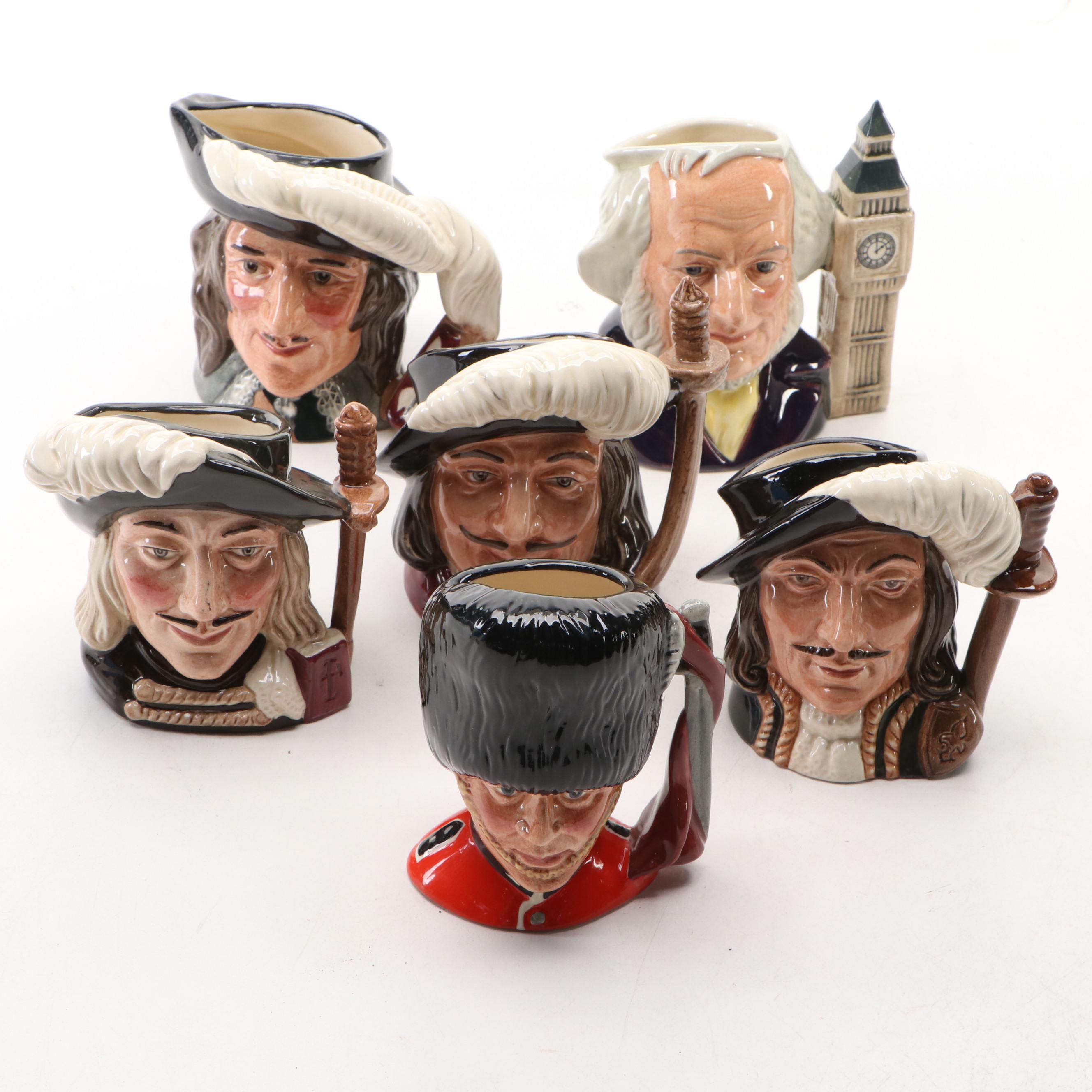 Royal Doulton John Doulton Exclusive and Other Ceramic Character Mugs