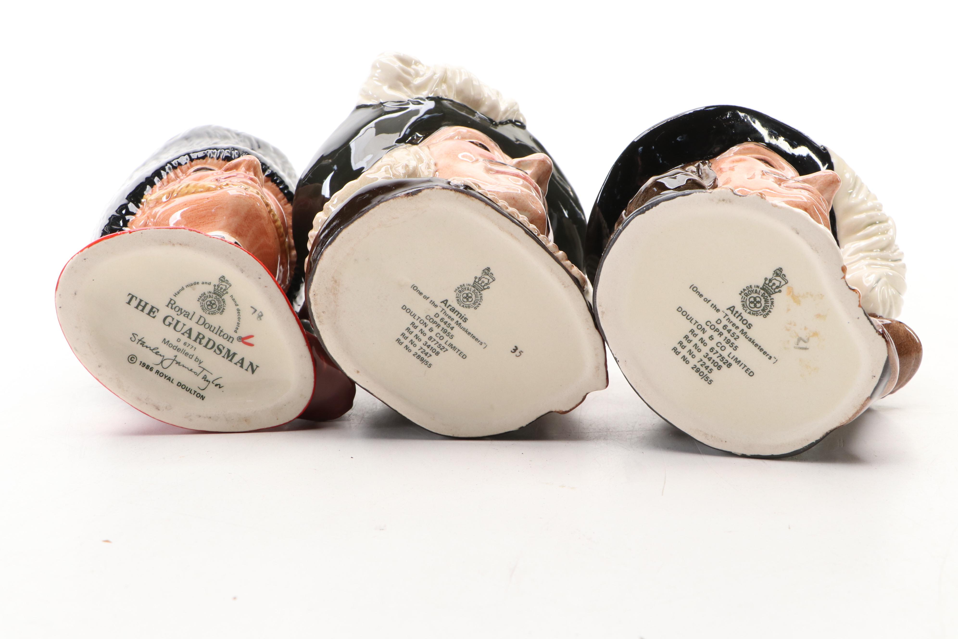 Royal Doulton John Doulton Exclusive and Other Ceramic Character Mugs