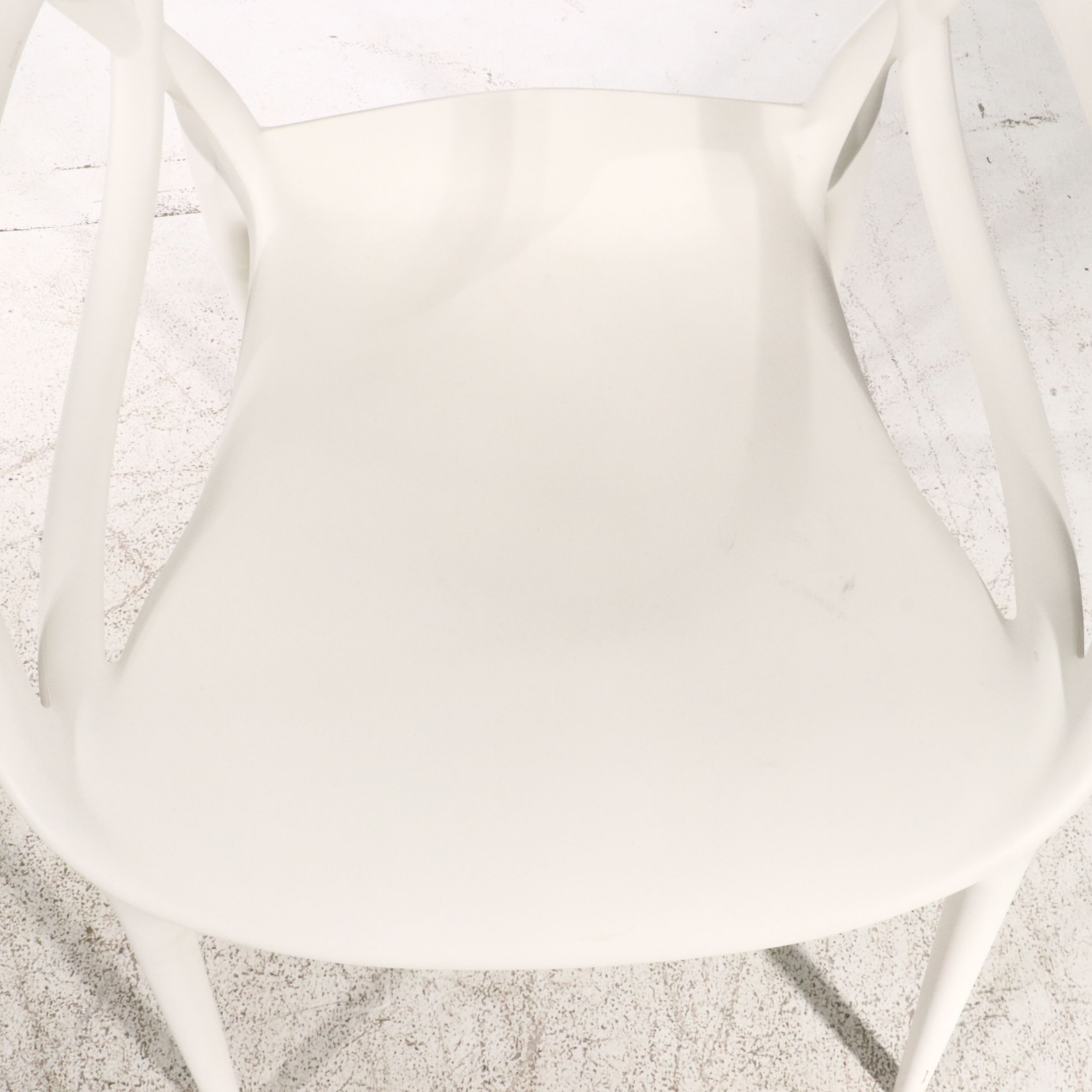 Philippe Starck Modern White "Masters" Armchair, 21st Century