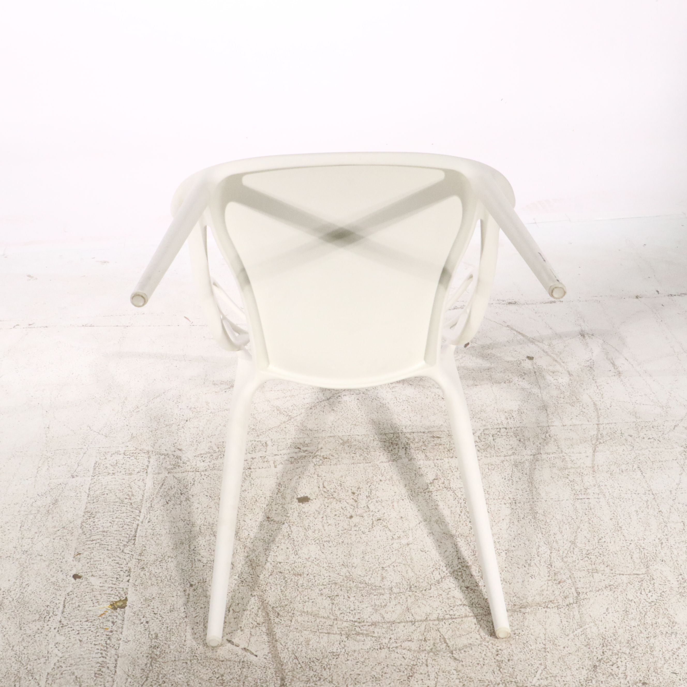 Philippe Starck Modern White "Masters" Armchair, 21st Century