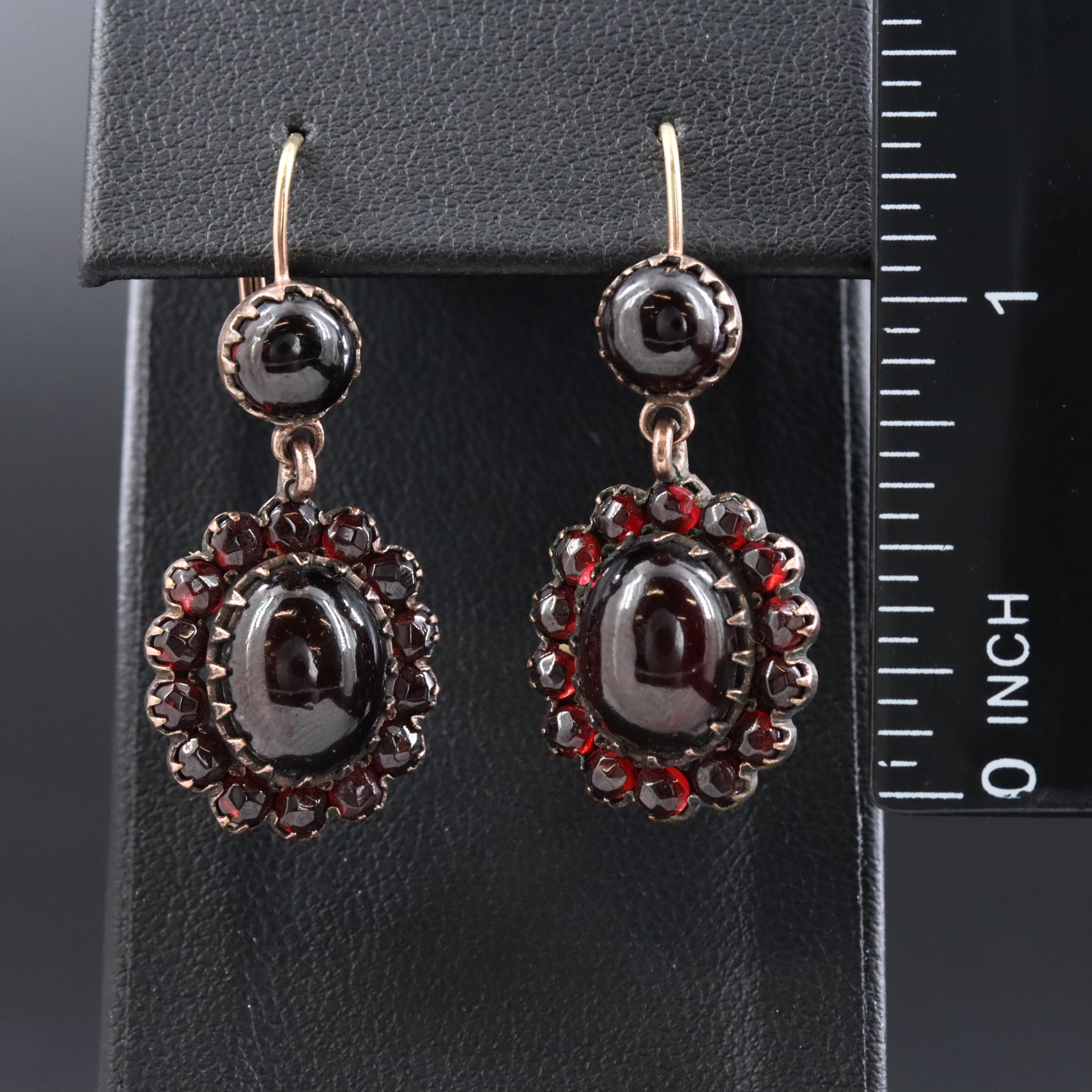 Garnet Earrings
