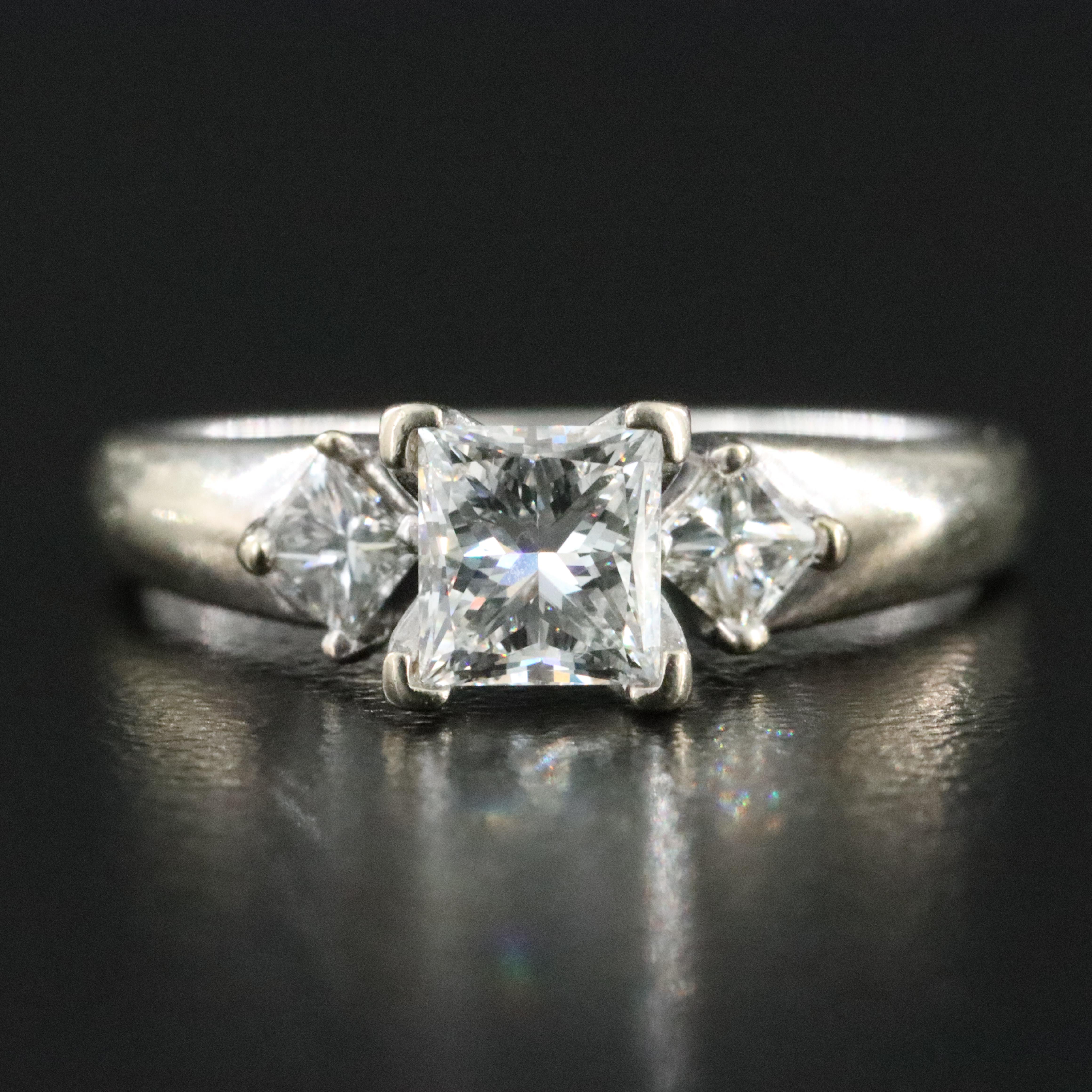 14K 0.95 CTW Diamond Ring