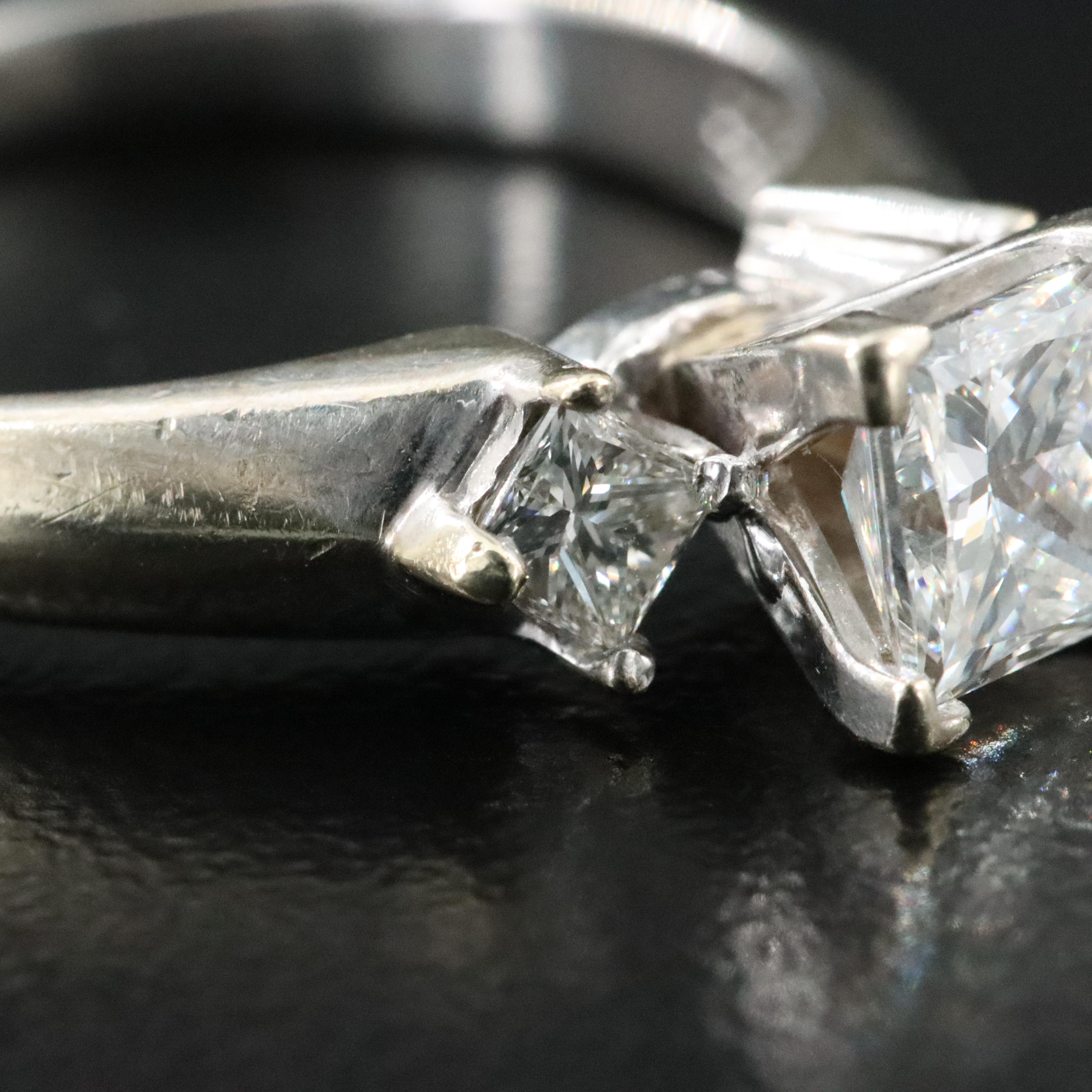 14K 0.95 CTW Diamond Ring