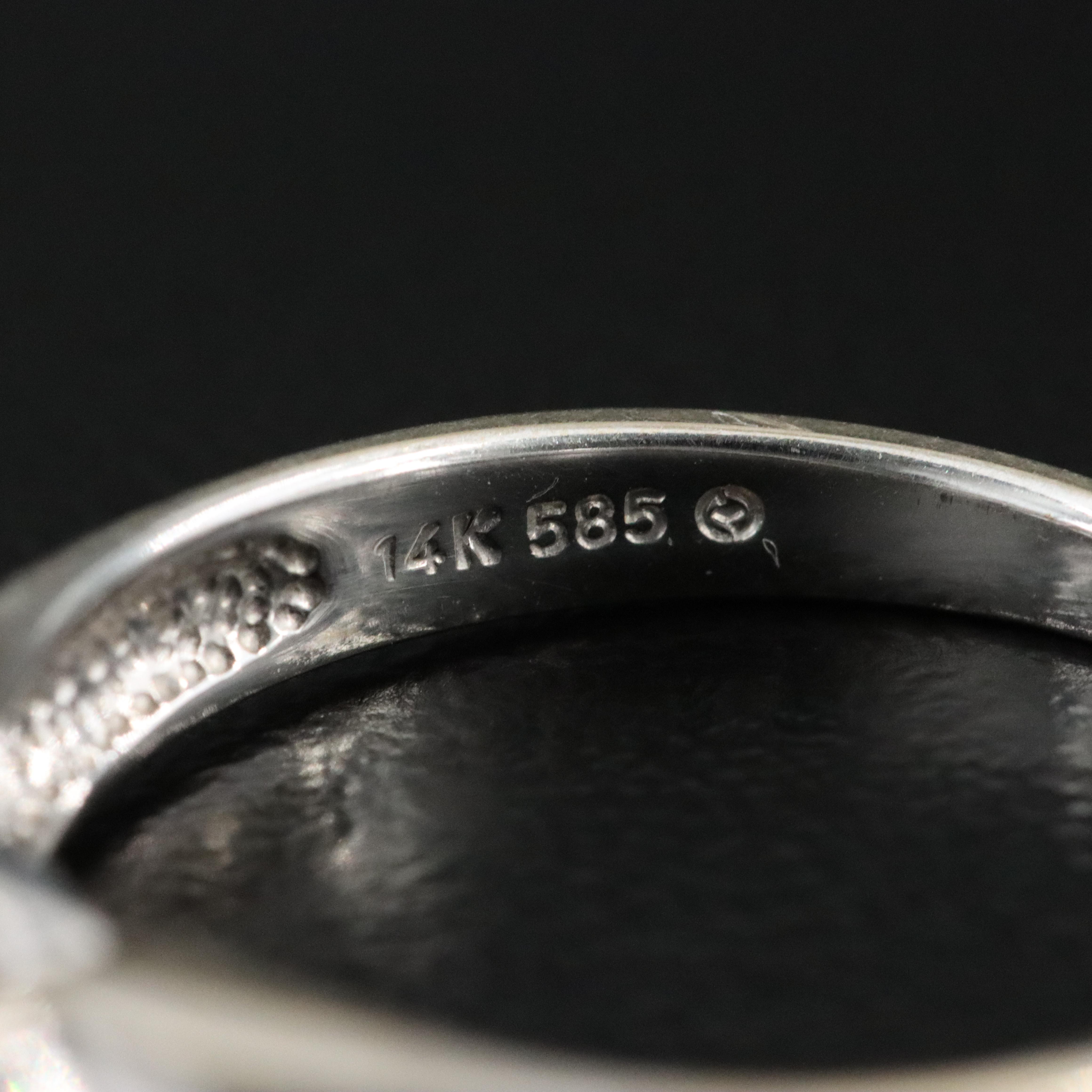 14K 0.95 CTW Diamond Ring