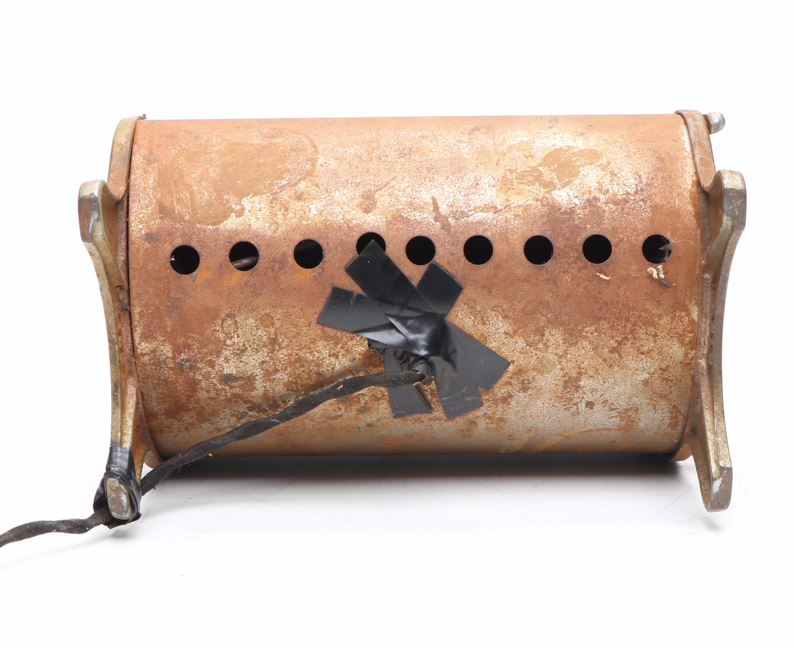 Radia Cast Iron Portable Electric Heater, Early to Mid-20th Century