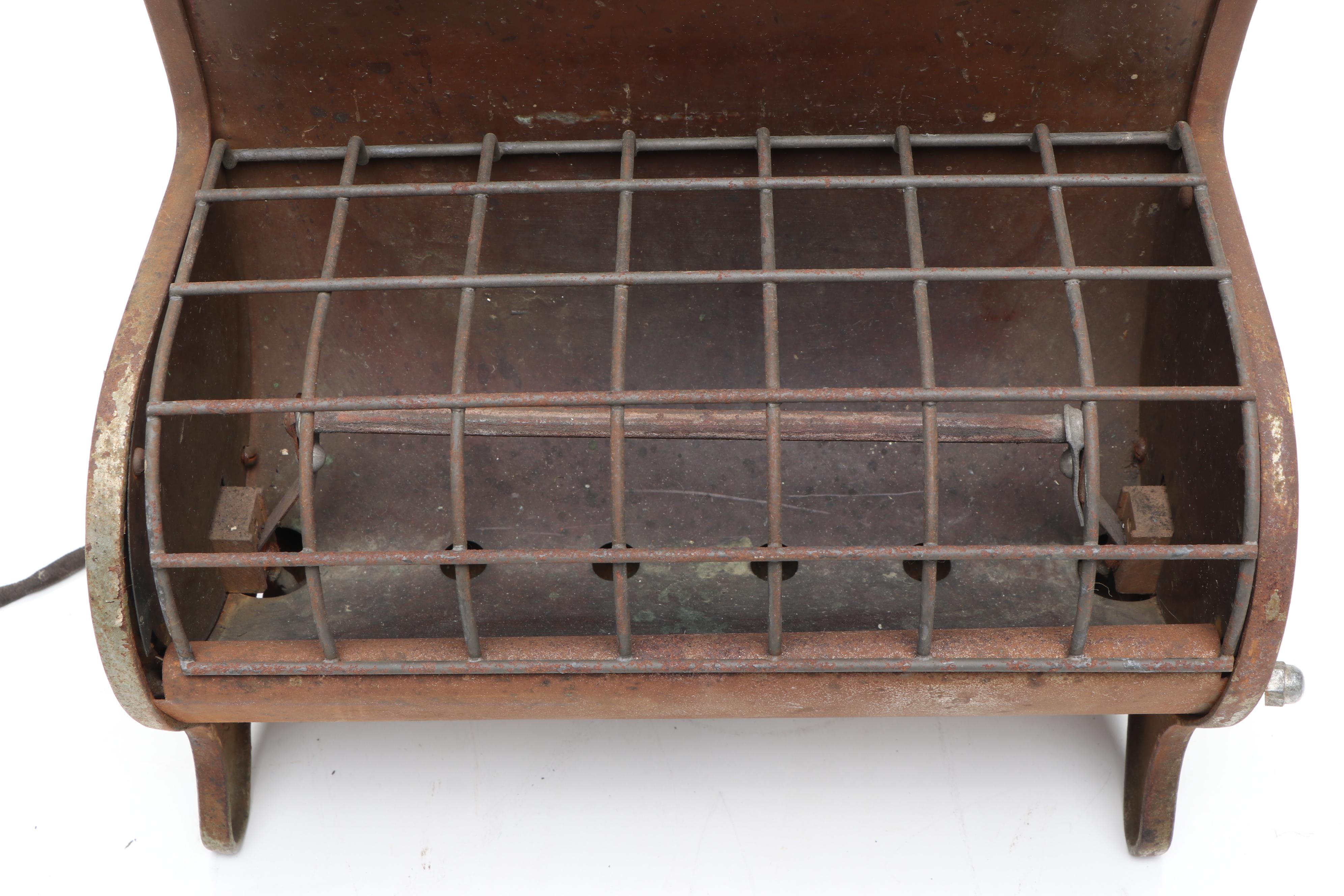 Radia Cast Iron Portable Electric Heater, Early to Mid-20th Century