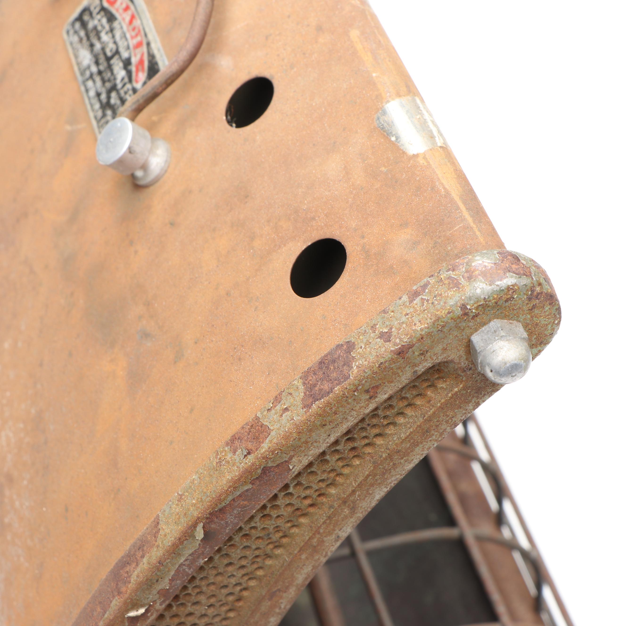 Radia Cast Iron Portable Electric Heater, Early to Mid-20th Century
