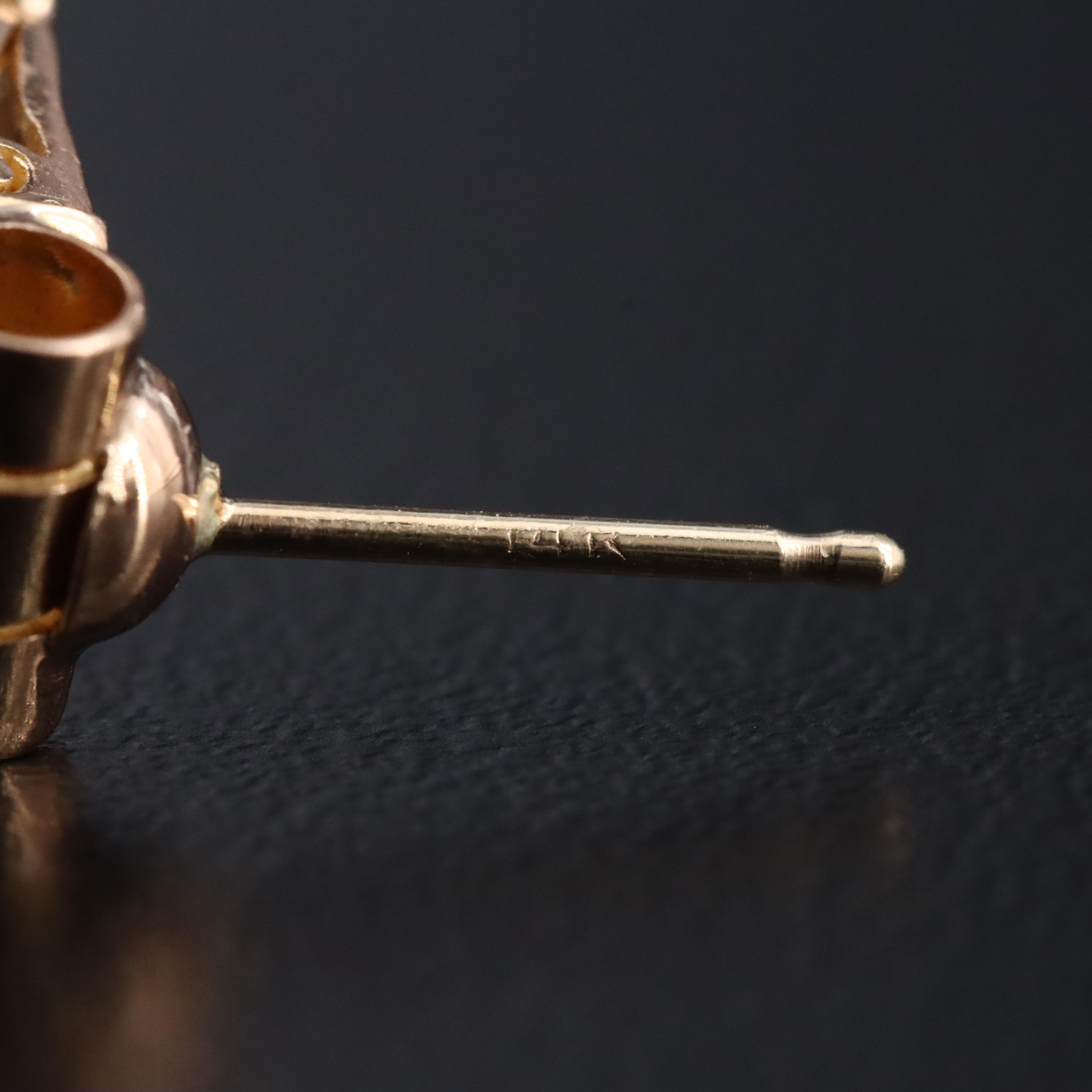 14K Amethyst and Diamond Earrings and Pendant