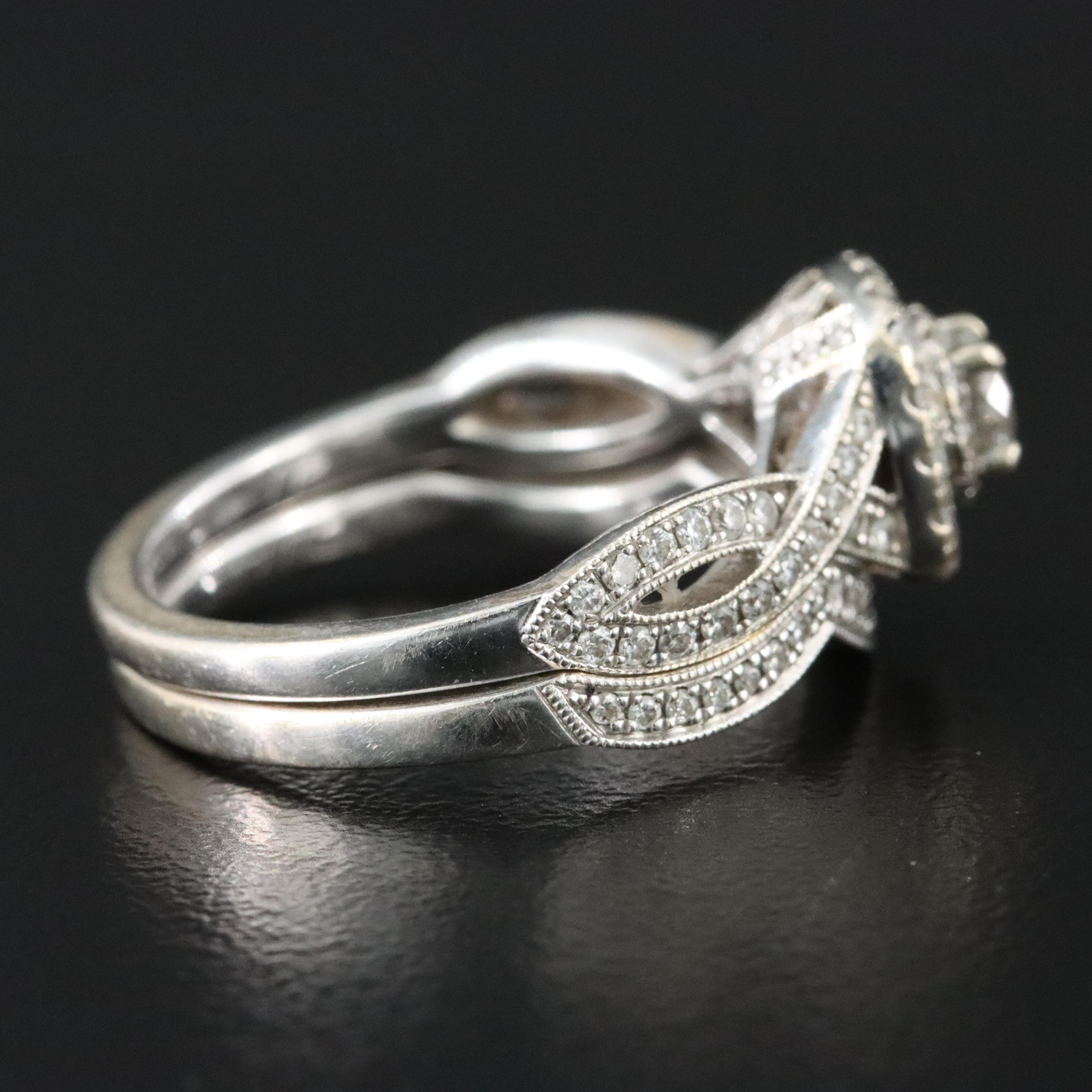 Neil Lane 14K 1.00 CTW Diamond Ring Set